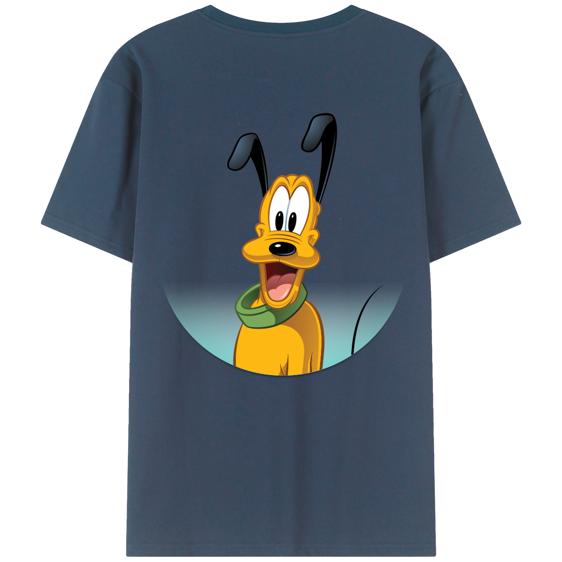 （画像用） ミッキーマウス Mickey Mouse レディース半袖Tシャツ(バックプリント)