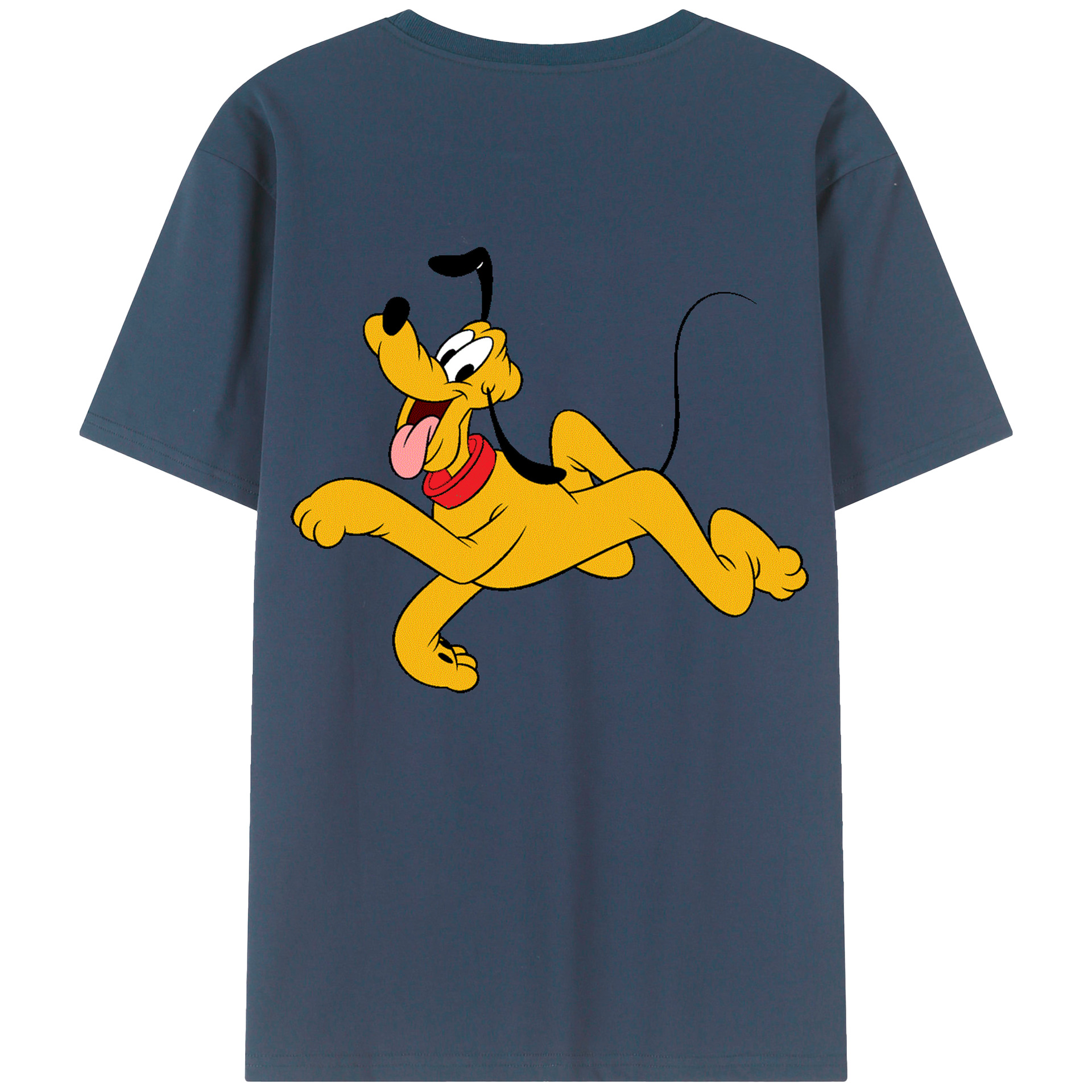 （画像用） ミッキーマウス Mickey Mouse レディース半袖Tシャツ(バックプリント)