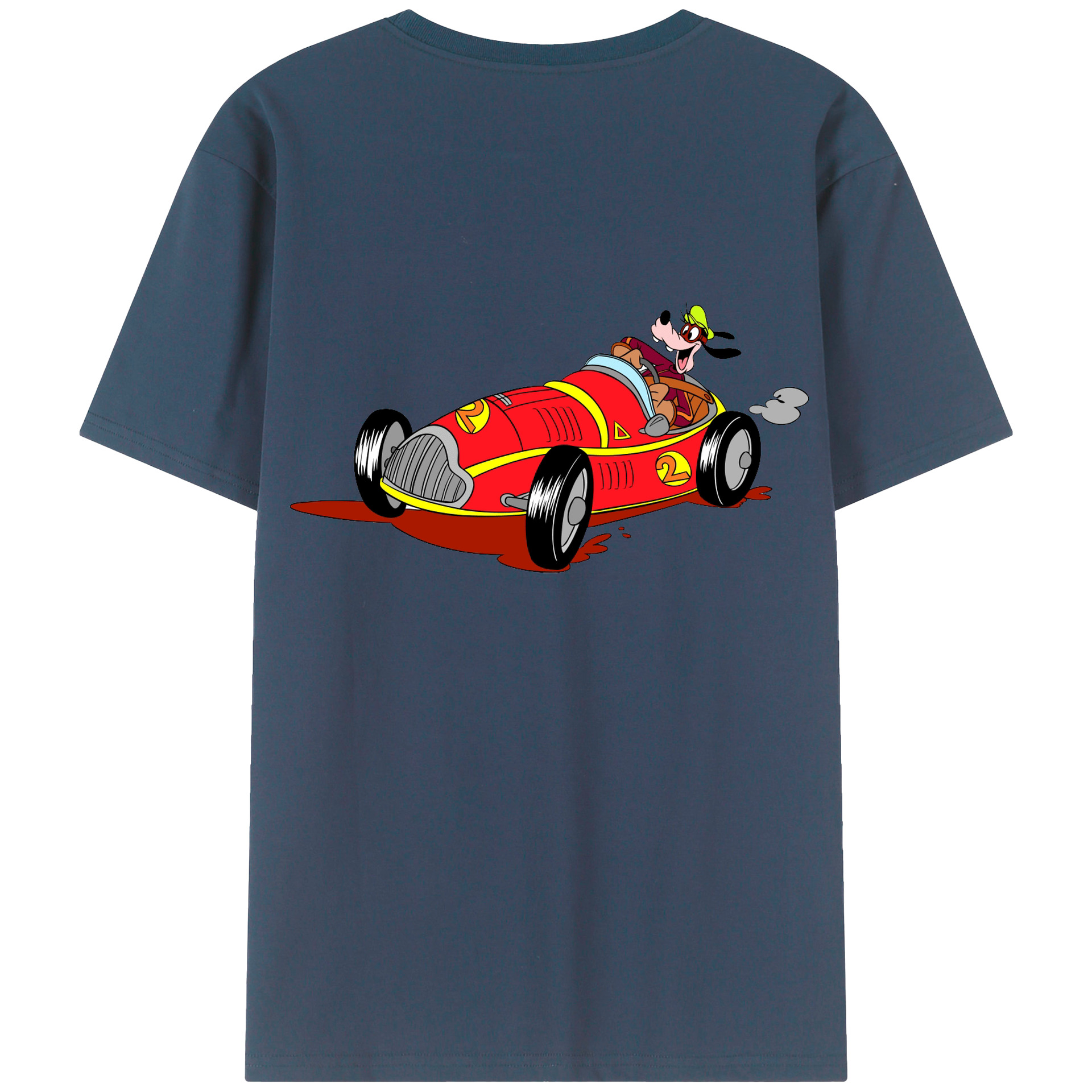 （画像用） ミッキーマウス Mickey Mouse レディース半袖Tシャツ(バックプリント)