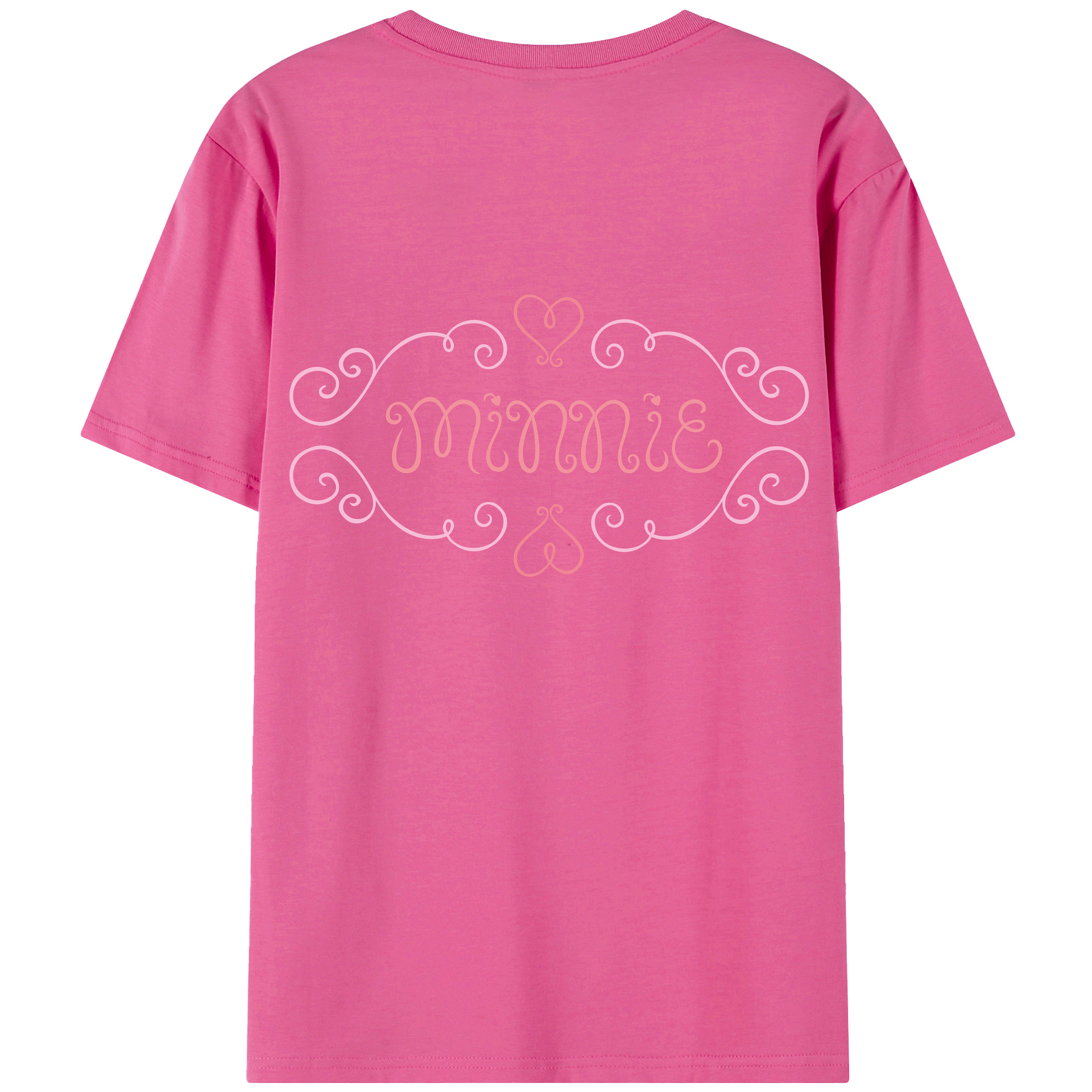 （画像用） ミッキーマウス Mickey Mouse レディース半袖Tシャツ(バックプリント)