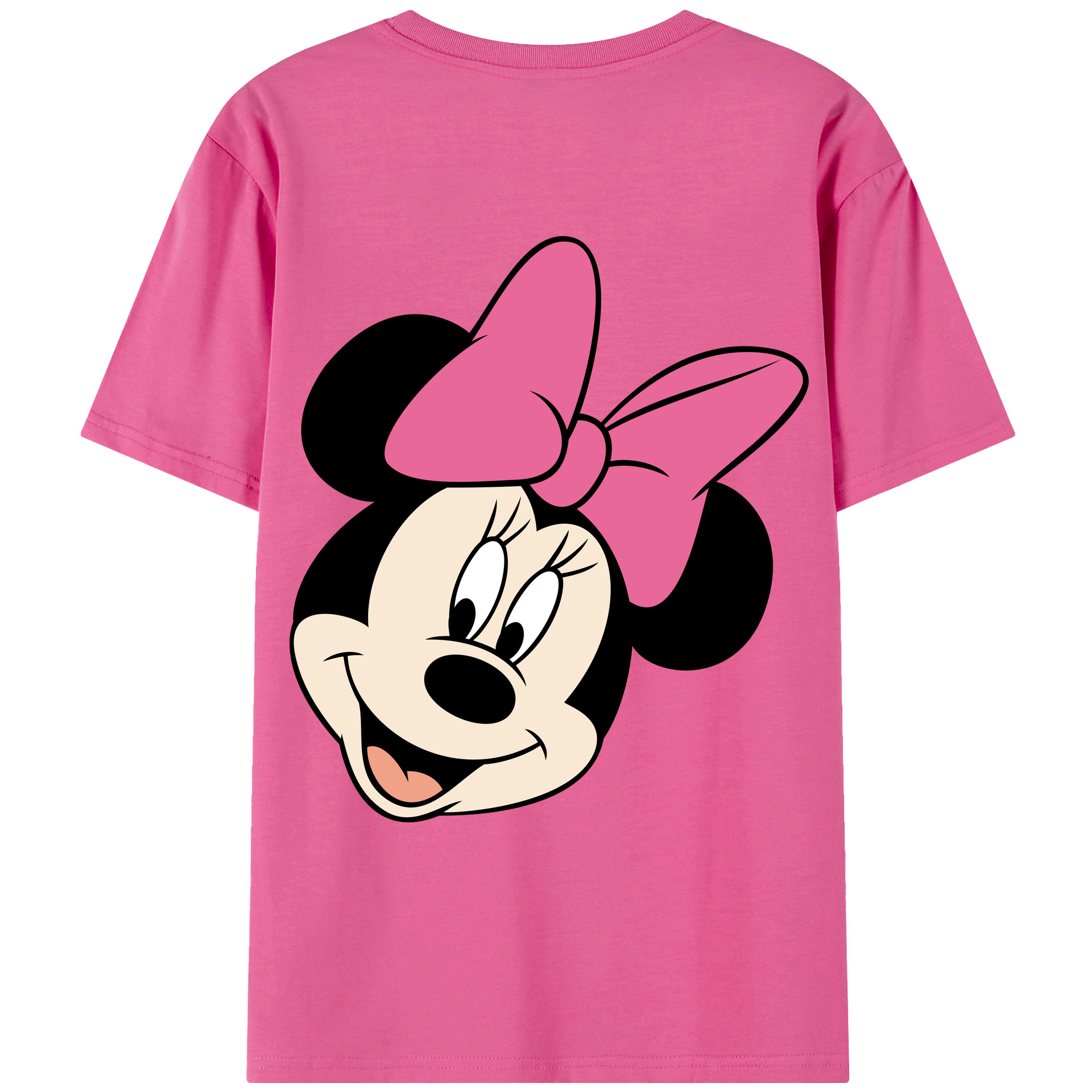 （画像用） ミッキーマウス Mickey Mouse レディース半袖Tシャツ(バックプリント)