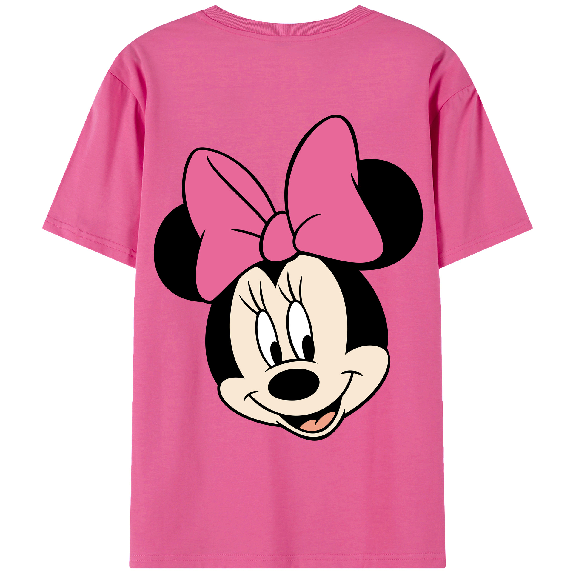 （画像用） ミッキーマウス Mickey Mouse レディース半袖Tシャツ(バックプリント)