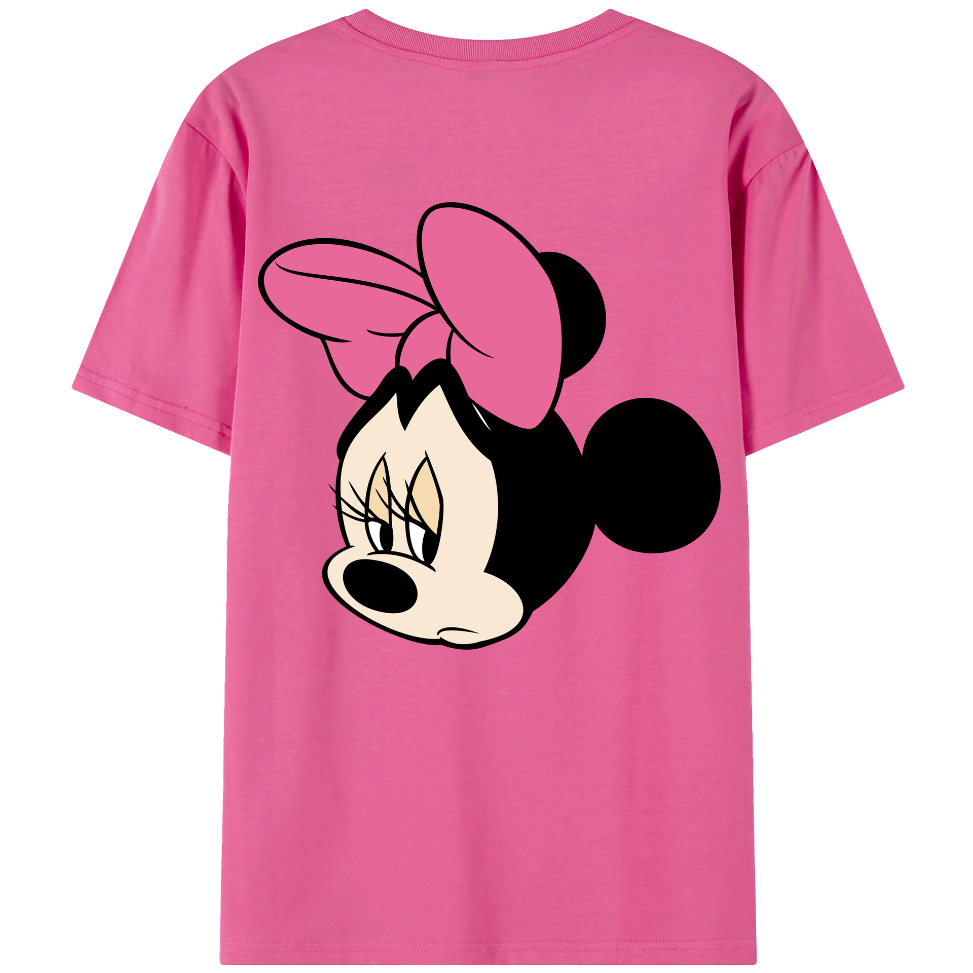 （画像用） ミッキーマウス Mickey Mouse レディース半袖Tシャツ(バックプリント)