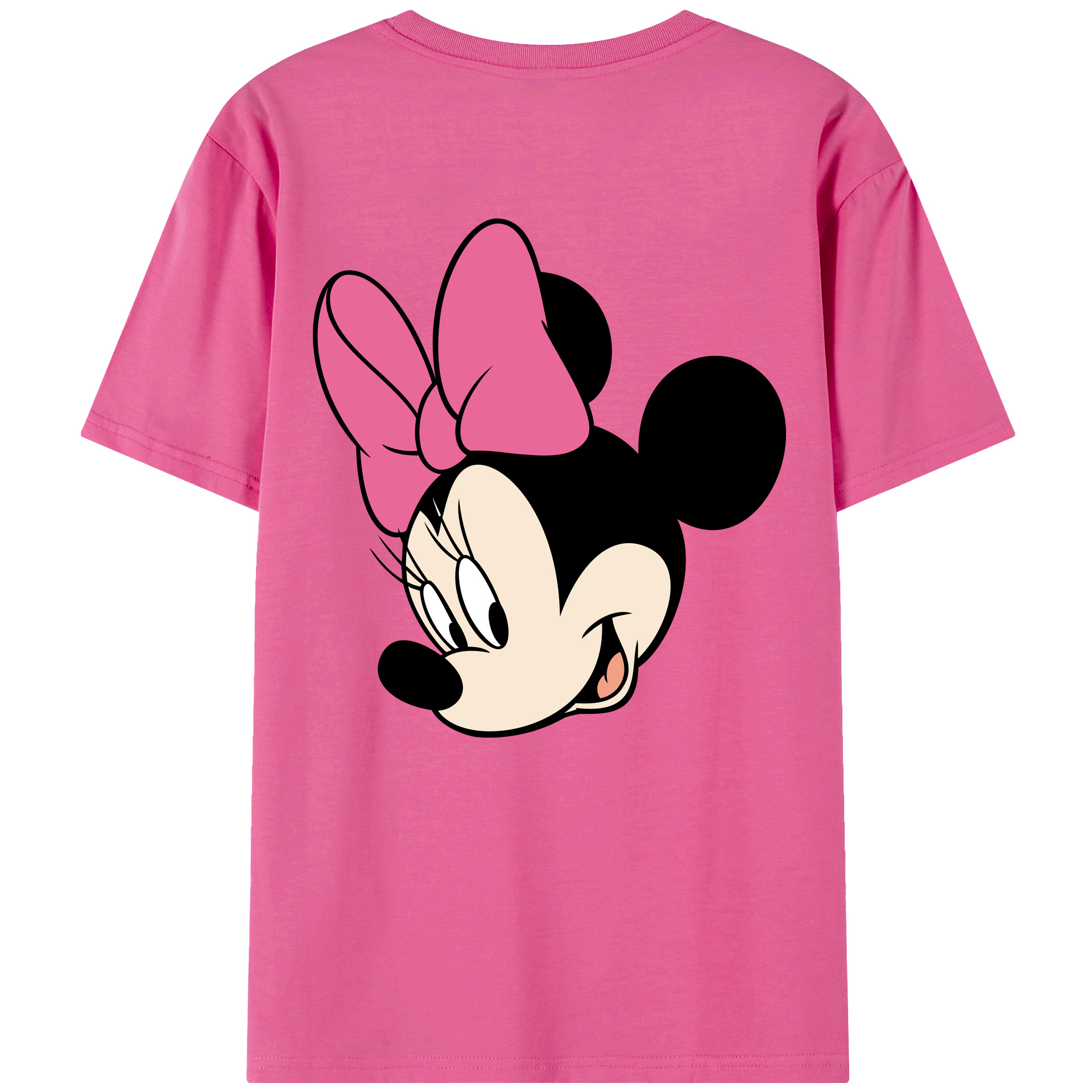 （画像用） ミッキーマウス Mickey Mouse レディース半袖Tシャツ(バックプリント)