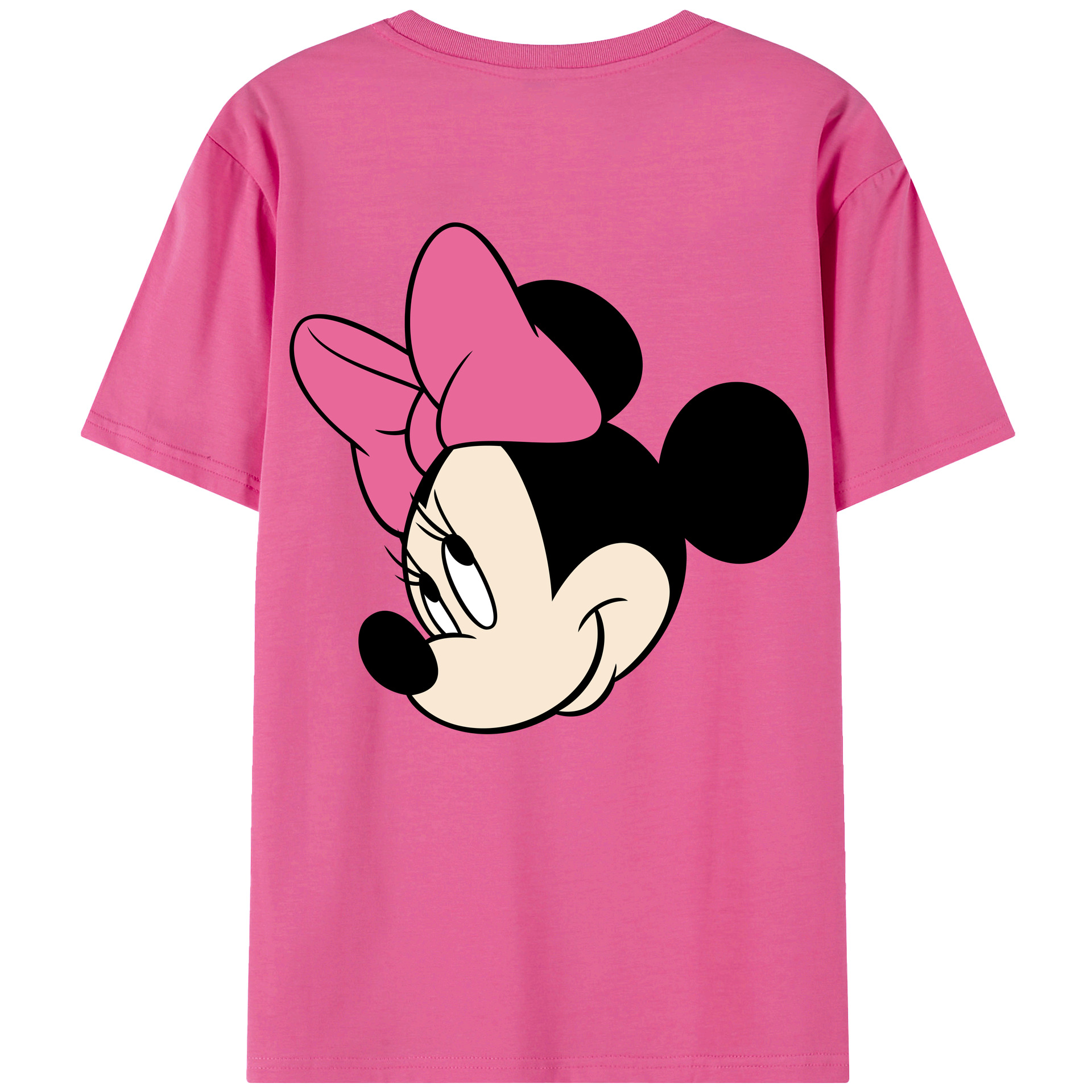 （画像用） ミッキーマウス Mickey Mouse レディース半袖Tシャツ(バックプリント)