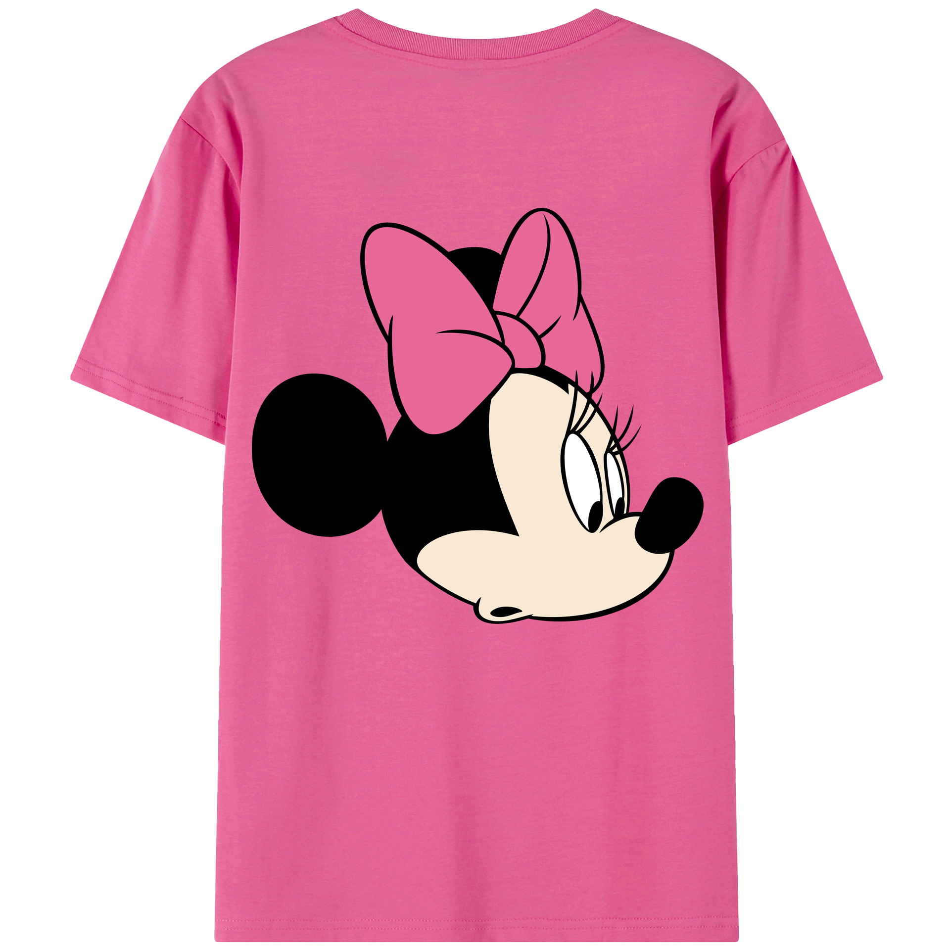 （画像用） ミッキーマウス Mickey Mouse レディース半袖Tシャツ(バックプリント)