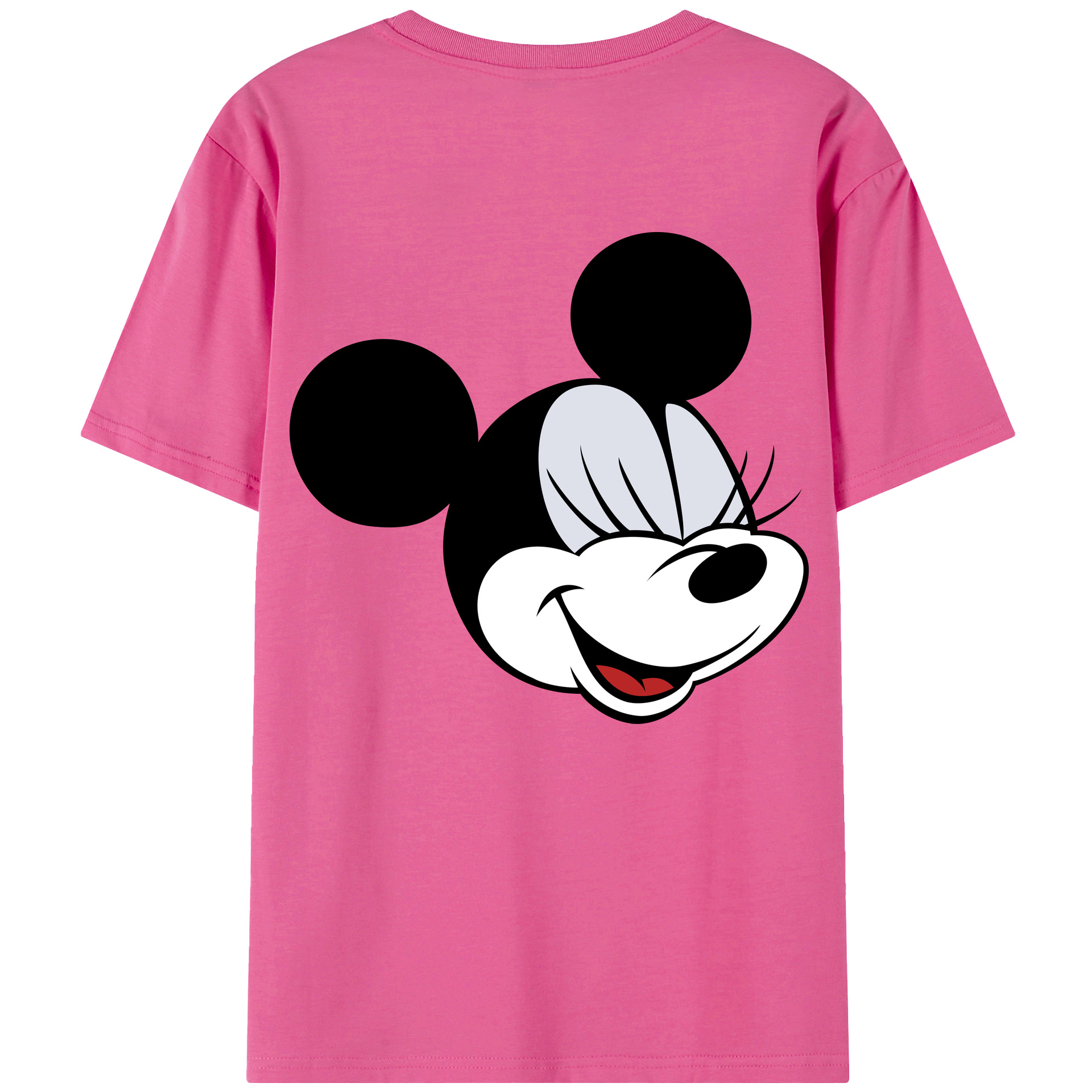 （画像用） ミッキーマウス Mickey Mouse レディース半袖Tシャツ(バックプリント)
