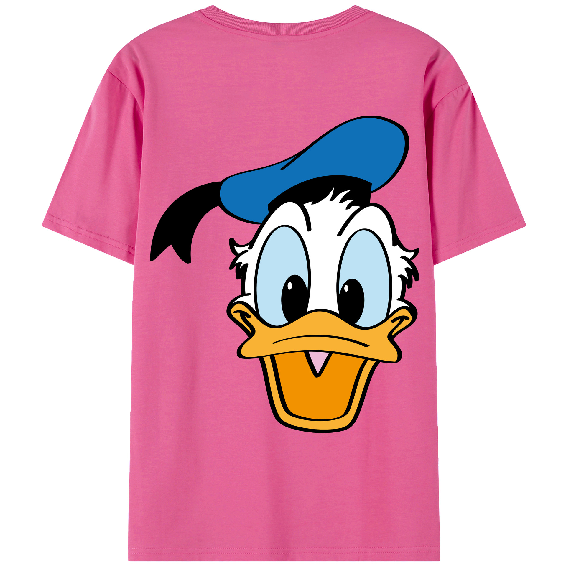 （画像用） ミッキーマウス Mickey Mouse レディース半袖Tシャツ(バックプリント)