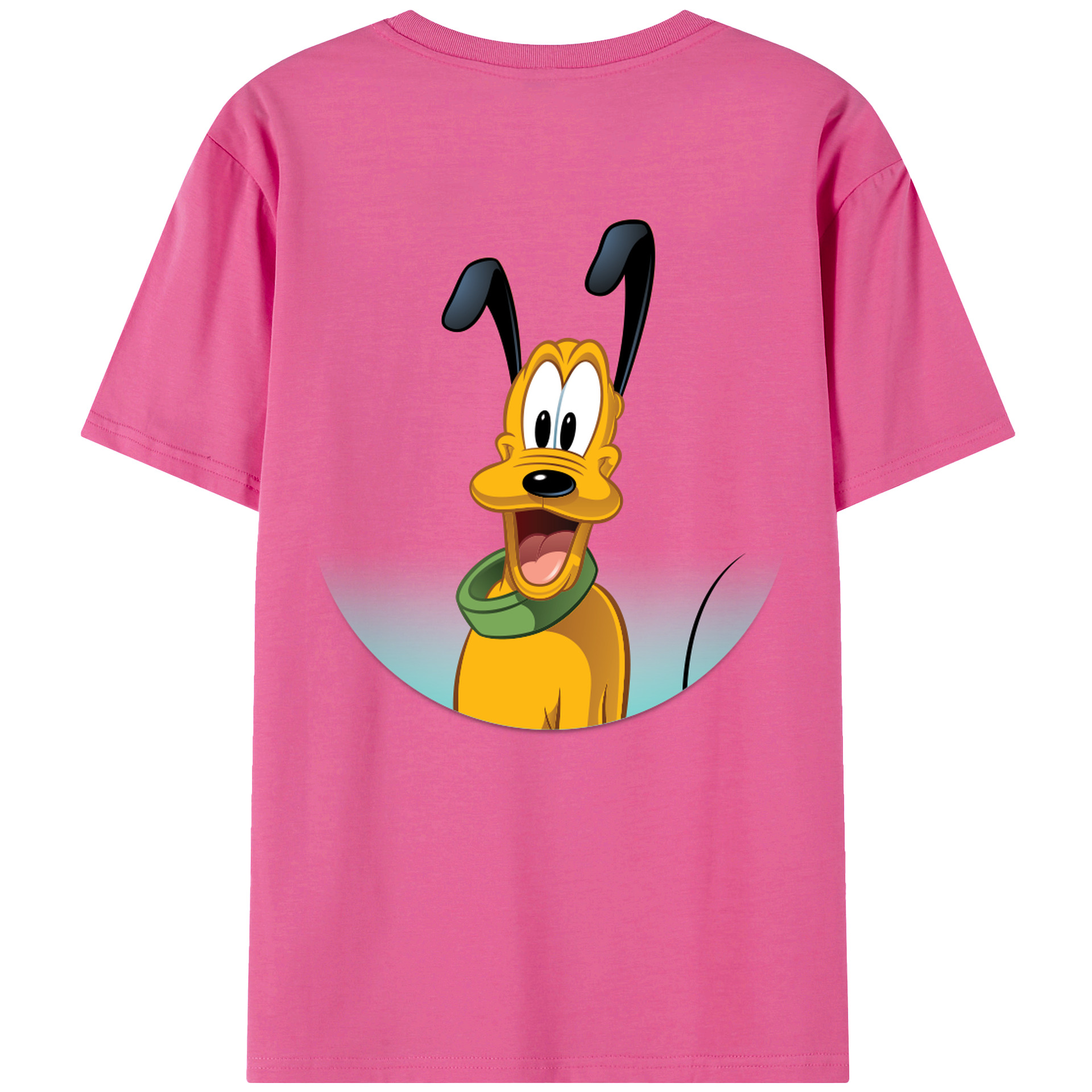 （画像用） ミッキーマウス Mickey Mouse レディース半袖Tシャツ(バックプリント)