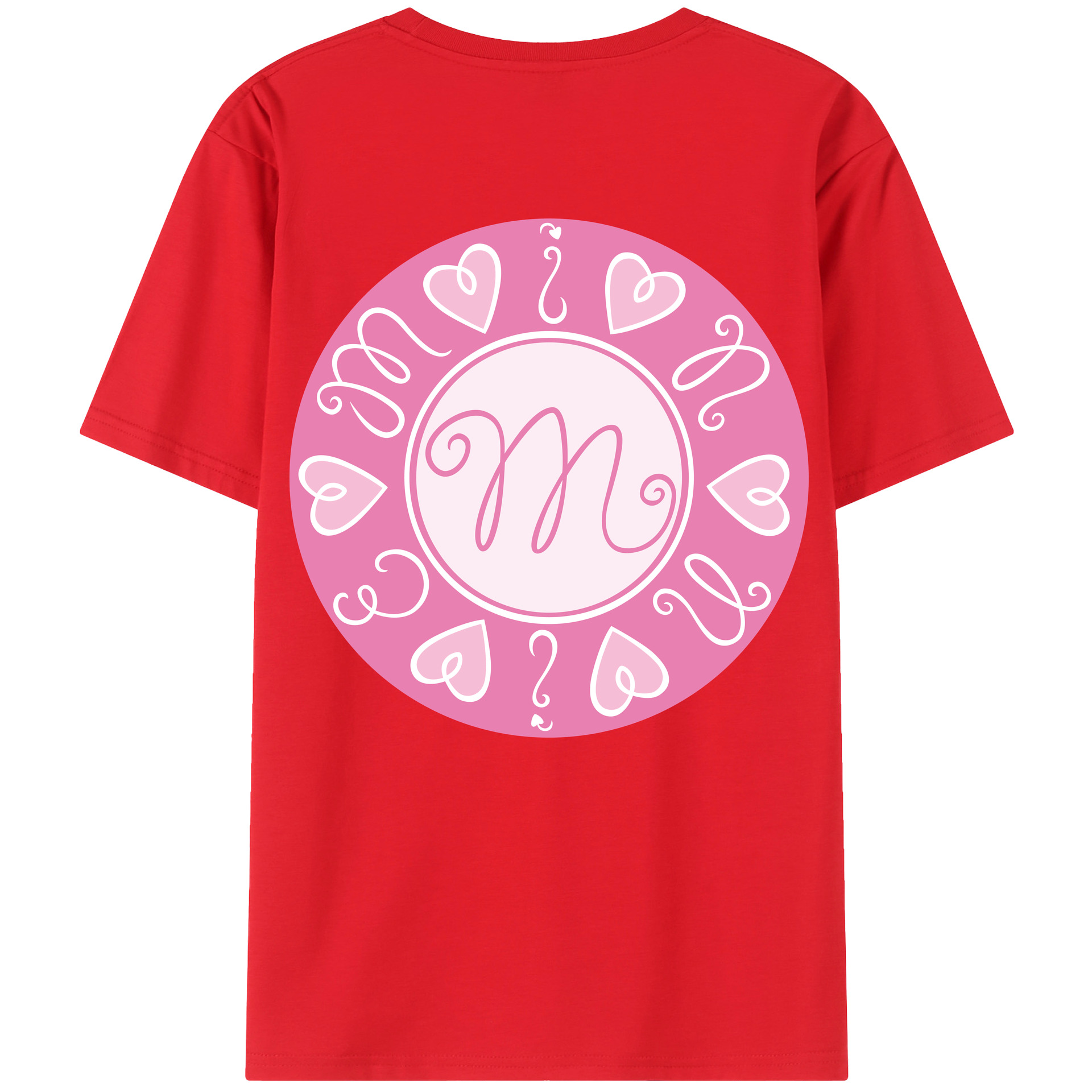 （画像用） ミッキーマウス Mickey Mouse レディース半袖Tシャツ(バックプリント)