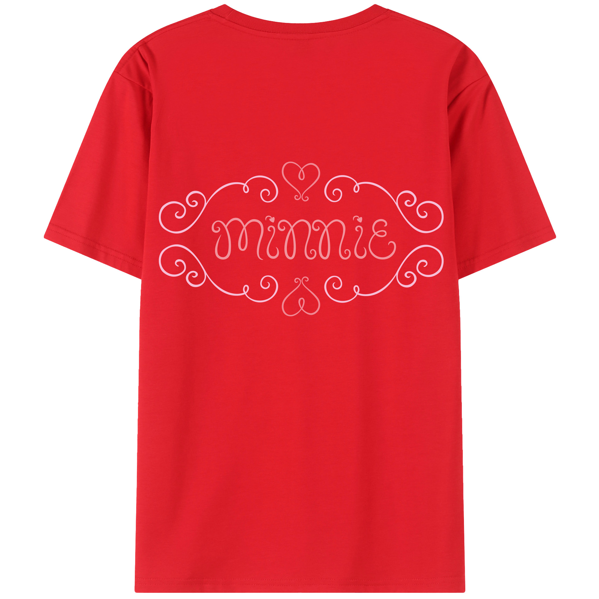 （画像用） ミッキーマウス Mickey Mouse レディース半袖Tシャツ(バックプリント)