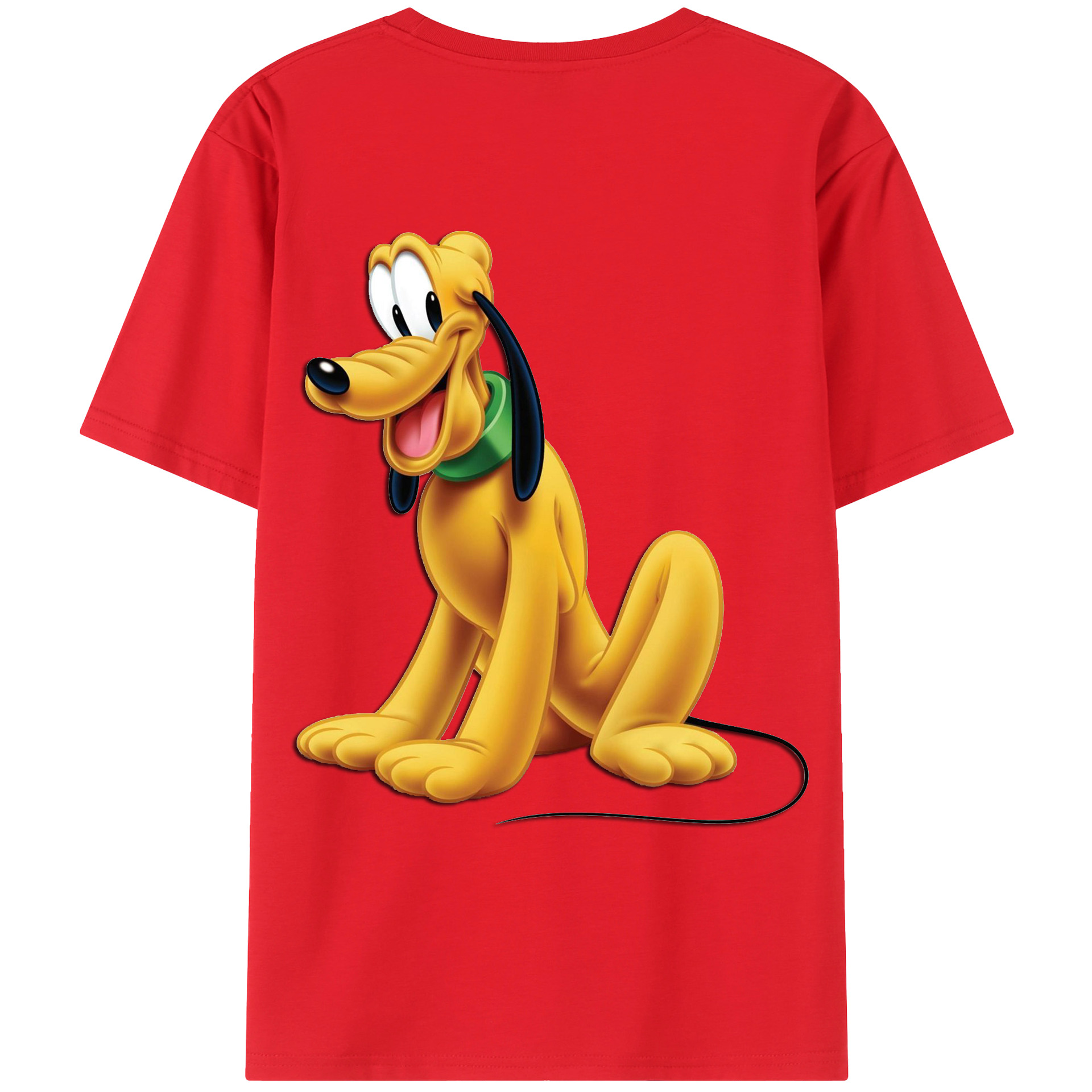 （画像用） ミッキーマウス Mickey Mouse レディース半袖Tシャツ(バックプリント)