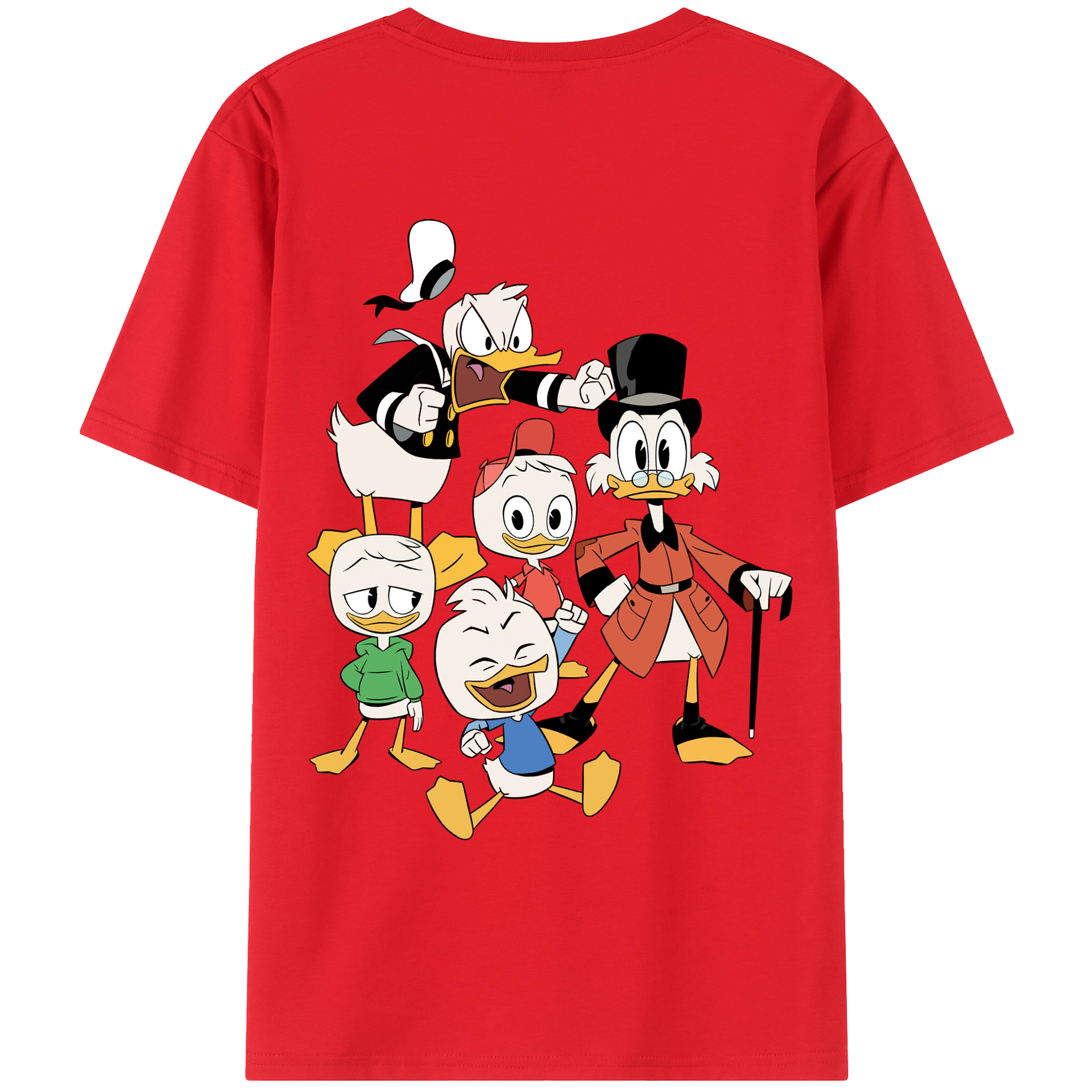 （画像用） ミッキーマウス Mickey Mouse レディース半袖Tシャツ(バックプリント)