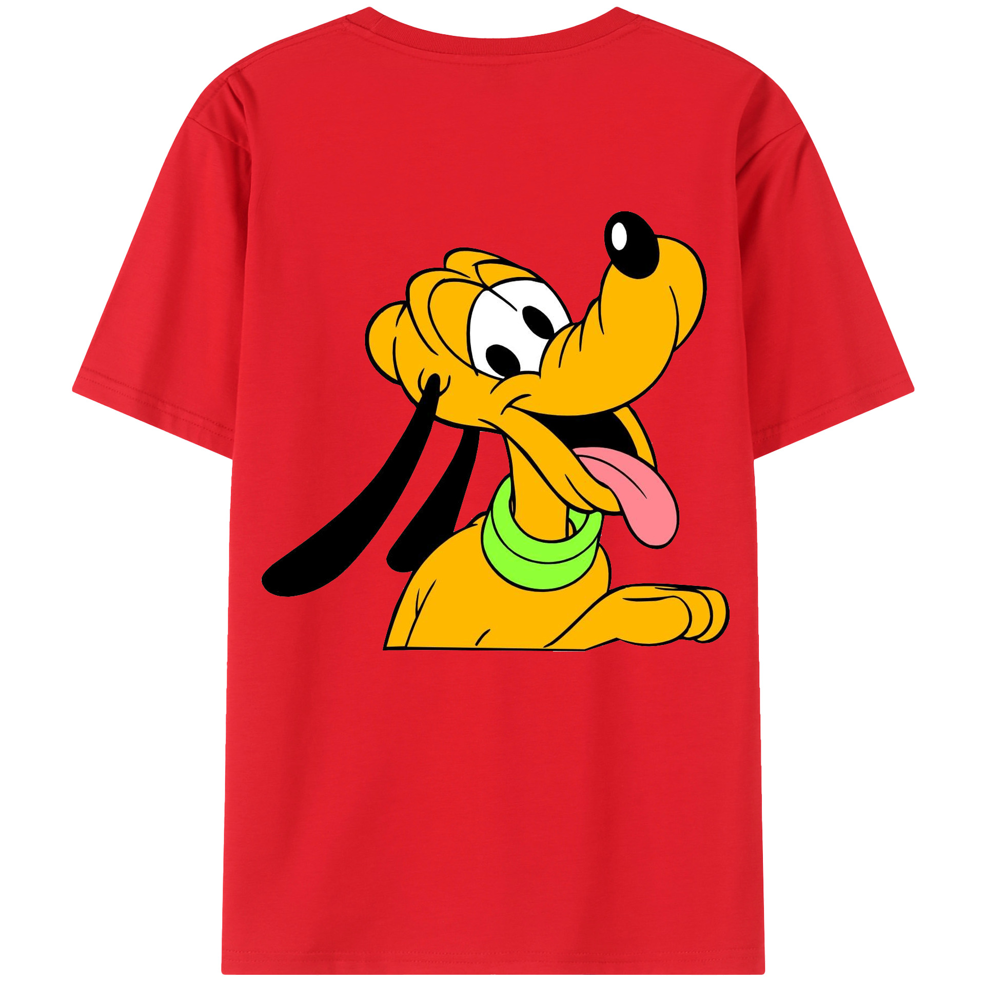 （画像用） ミッキーマウス Mickey Mouse レディース半袖Tシャツ(バックプリント)