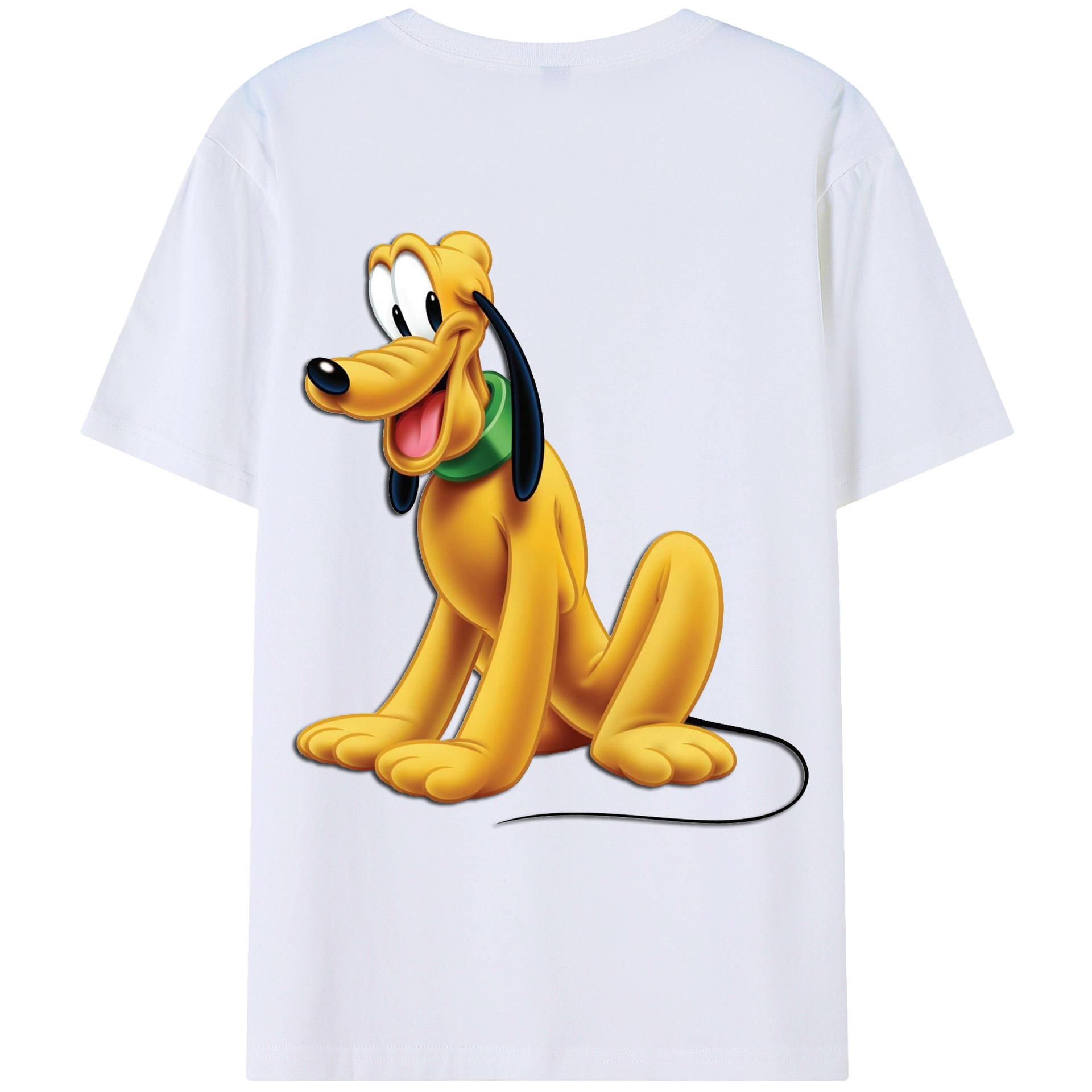 （画像用） ミッキーマウス Mickey Mouse レディース半袖Tシャツ(バックプリント)