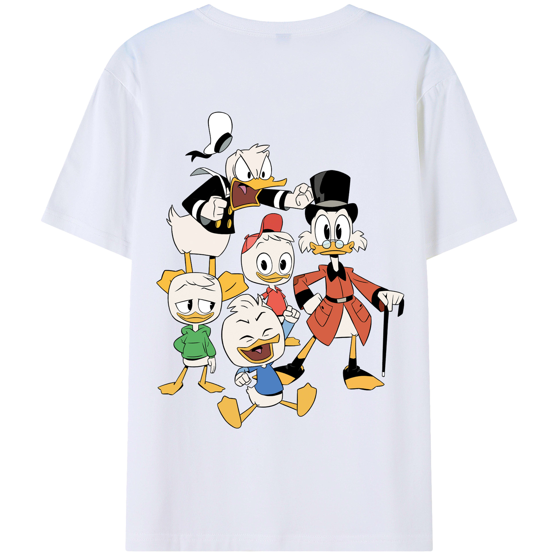 （画像用） ミッキーマウス Mickey Mouse レディース半袖Tシャツ(バックプリント)