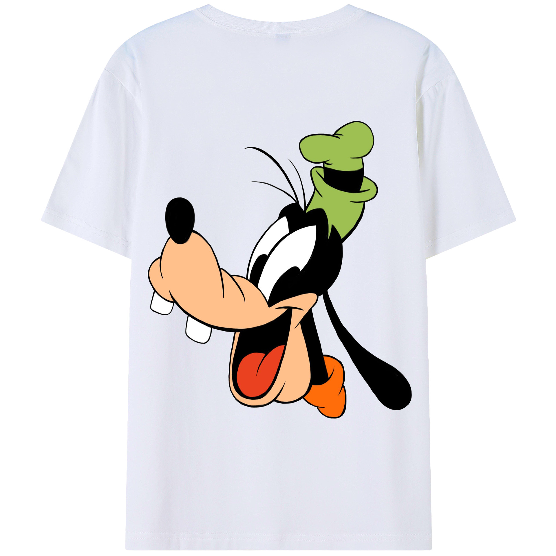 （画像用） ミッキーマウス Mickey Mouse レディース半袖Tシャツ(バックプリント)