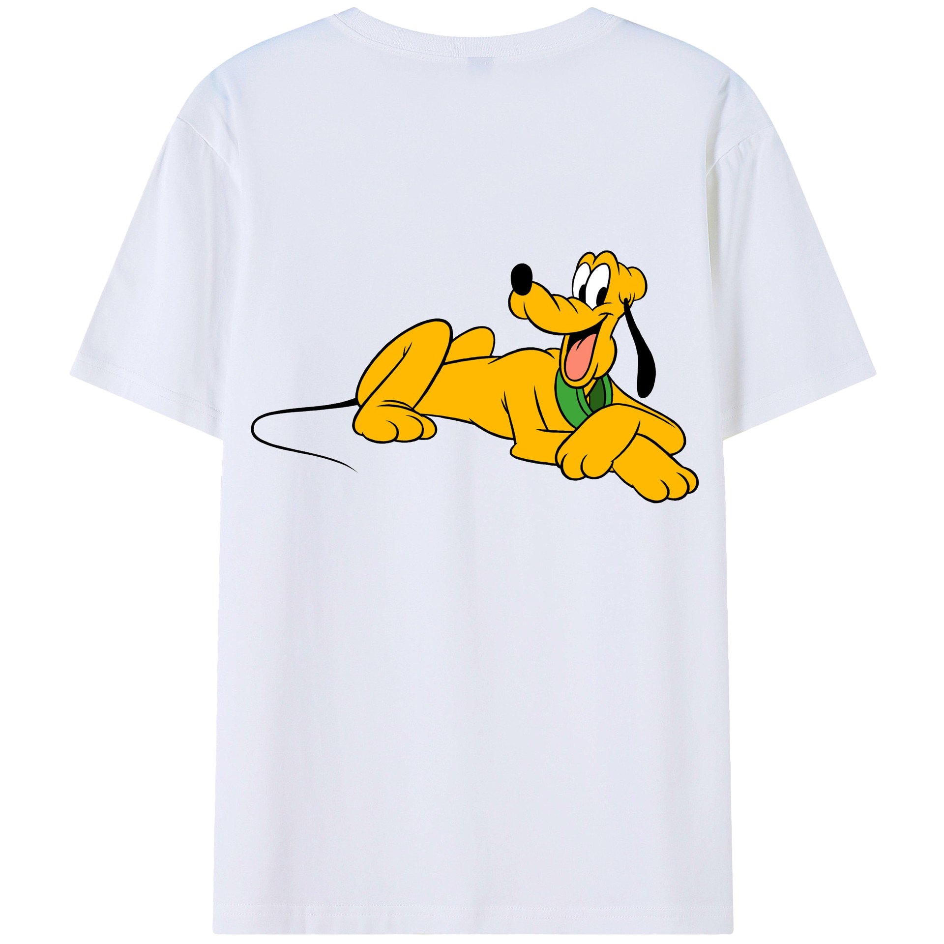 （画像用） ミッキーマウス Mickey Mouse レディース半袖Tシャツ(バックプリント)