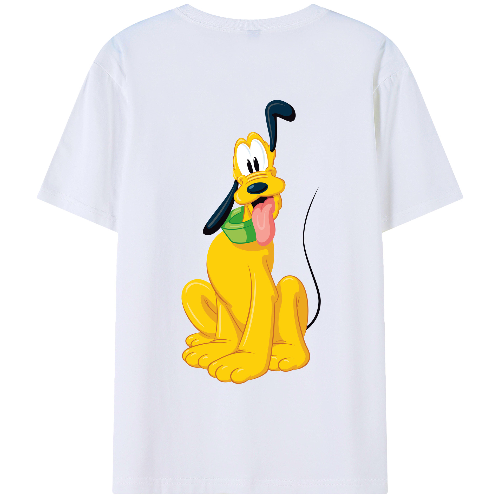 （画像用） ミッキーマウス Mickey Mouse レディース半袖Tシャツ(バックプリント)