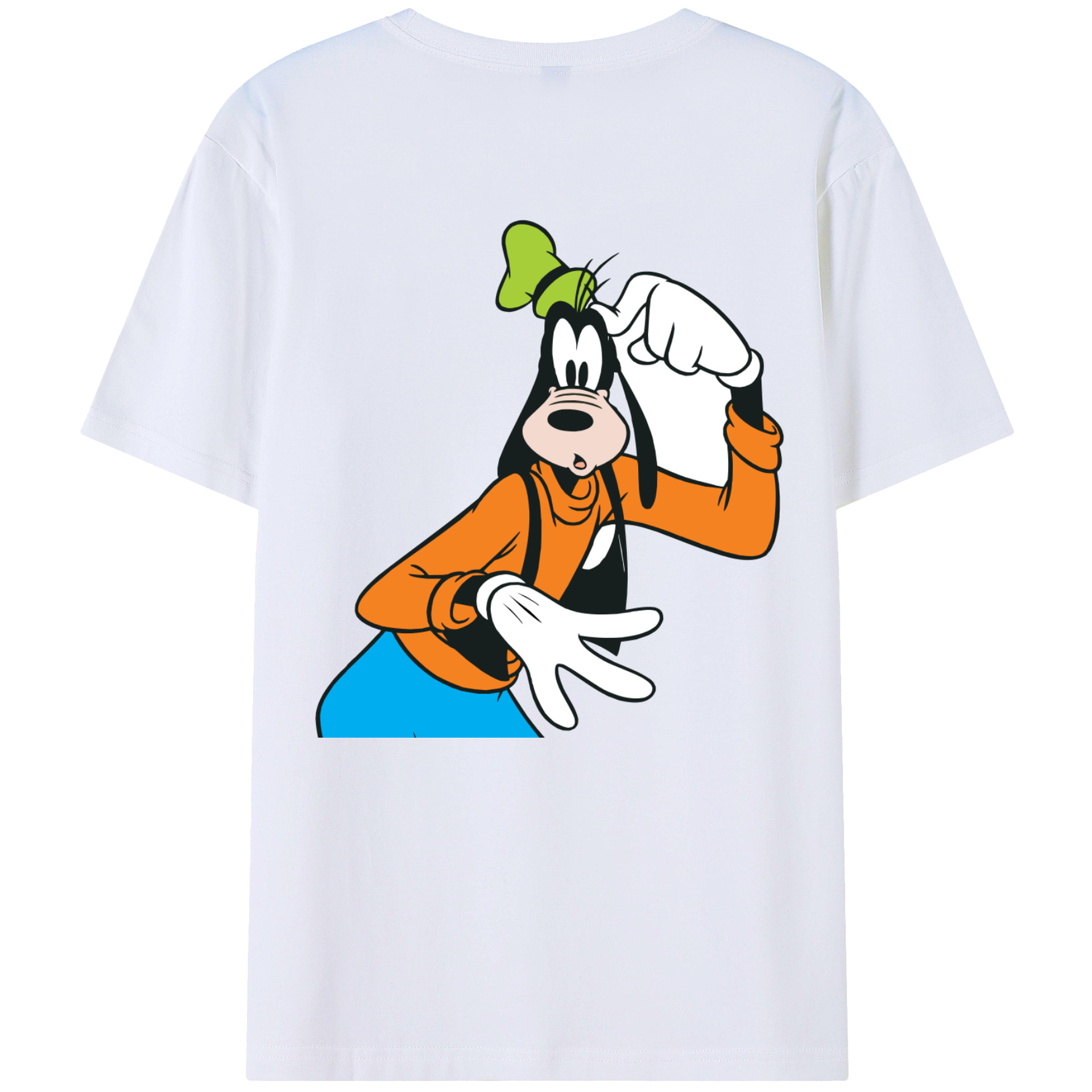 （画像用） ミッキーマウス Mickey Mouse レディース半袖Tシャツ(バックプリント)