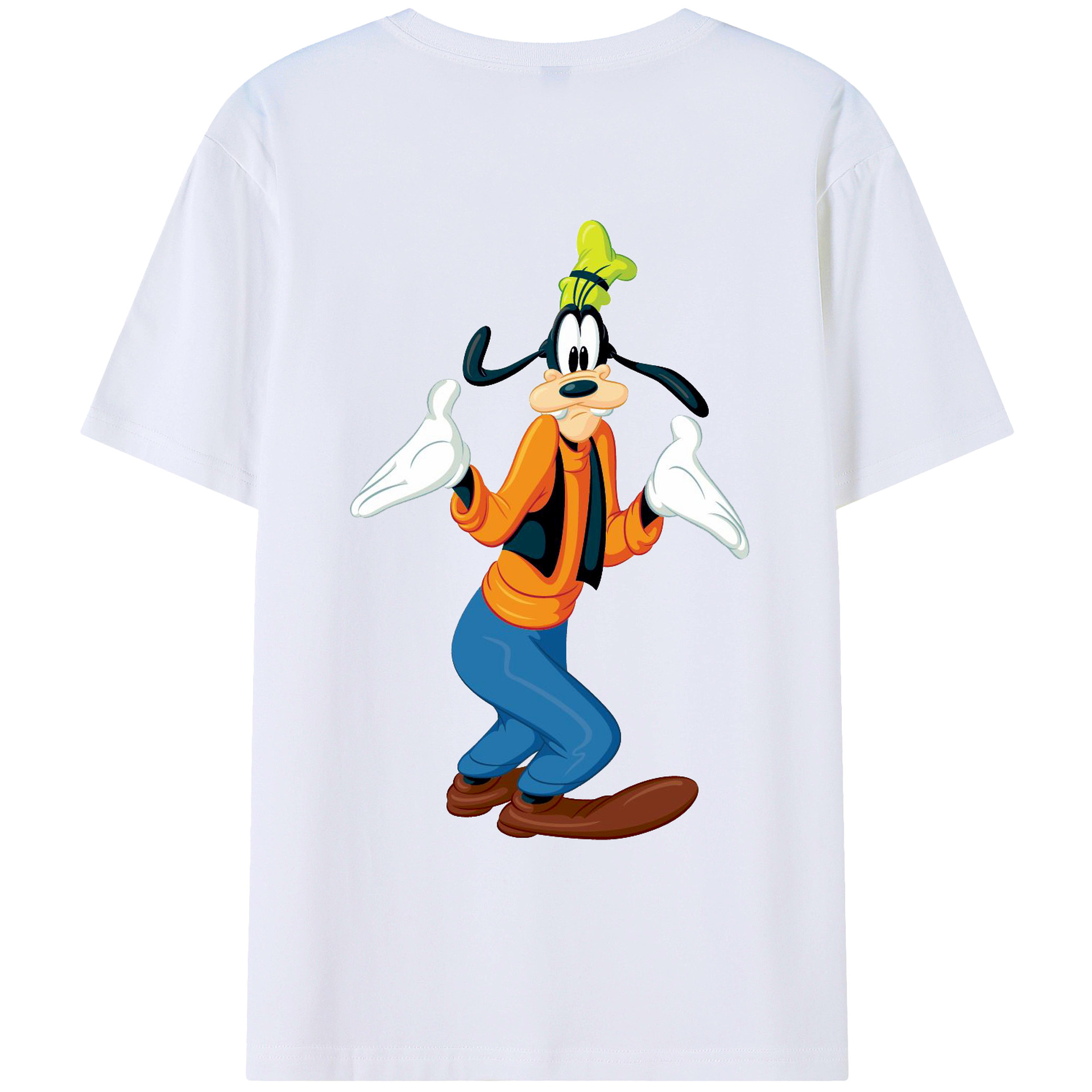 （画像用） ミッキーマウス Mickey Mouse レディース半袖Tシャツ(バックプリント)