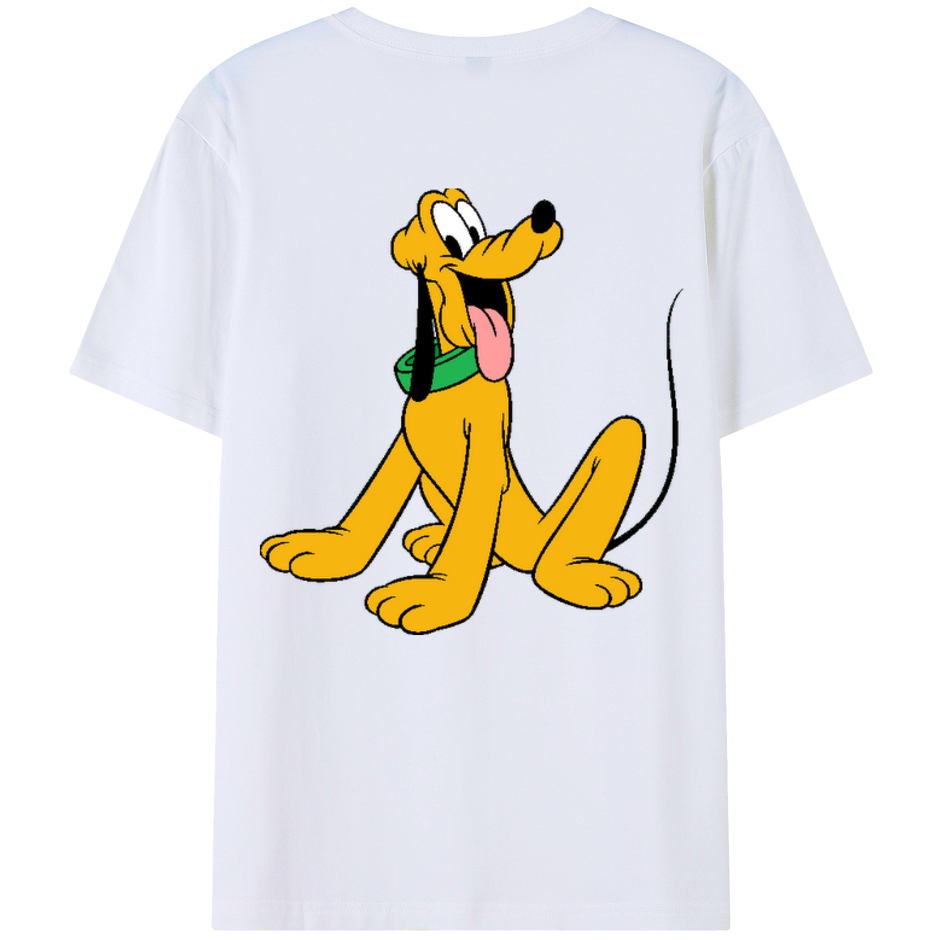 （画像用） ミッキーマウス Mickey Mouse レディース半袖Tシャツ(バックプリント)