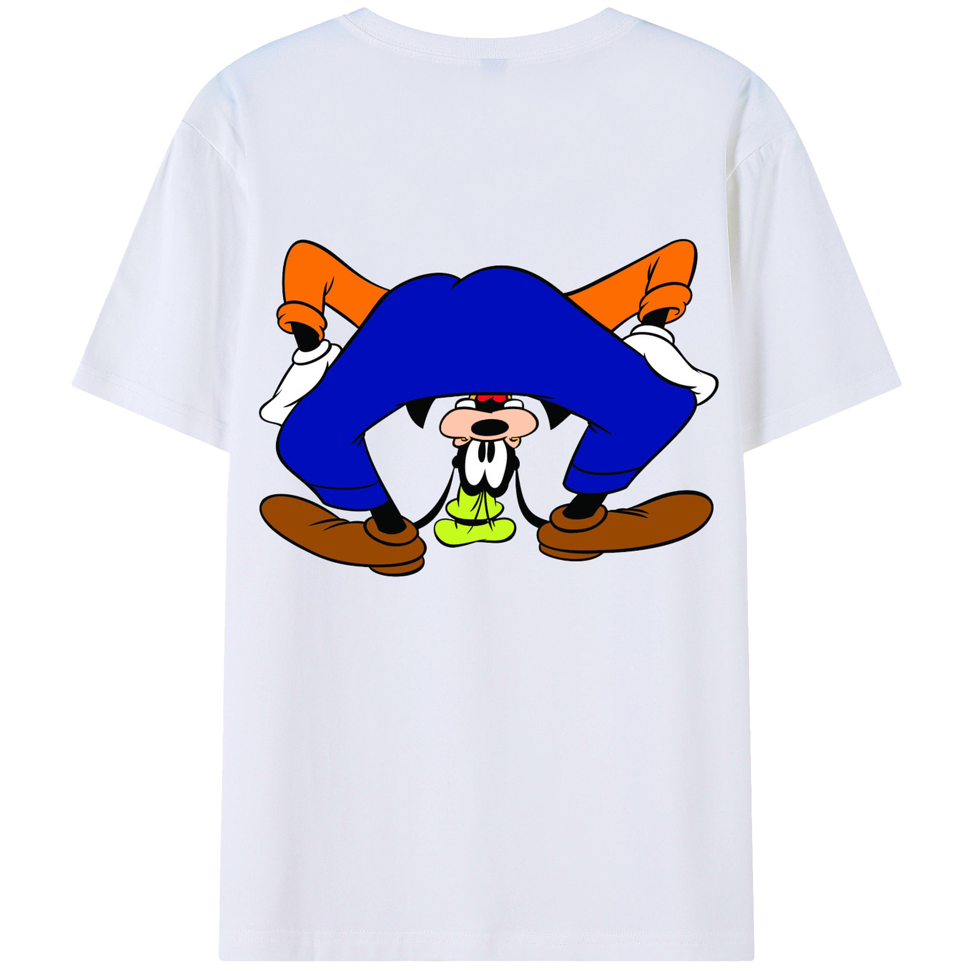 （画像用） ミッキーマウス Mickey Mouse レディース半袖Tシャツ(バックプリント)