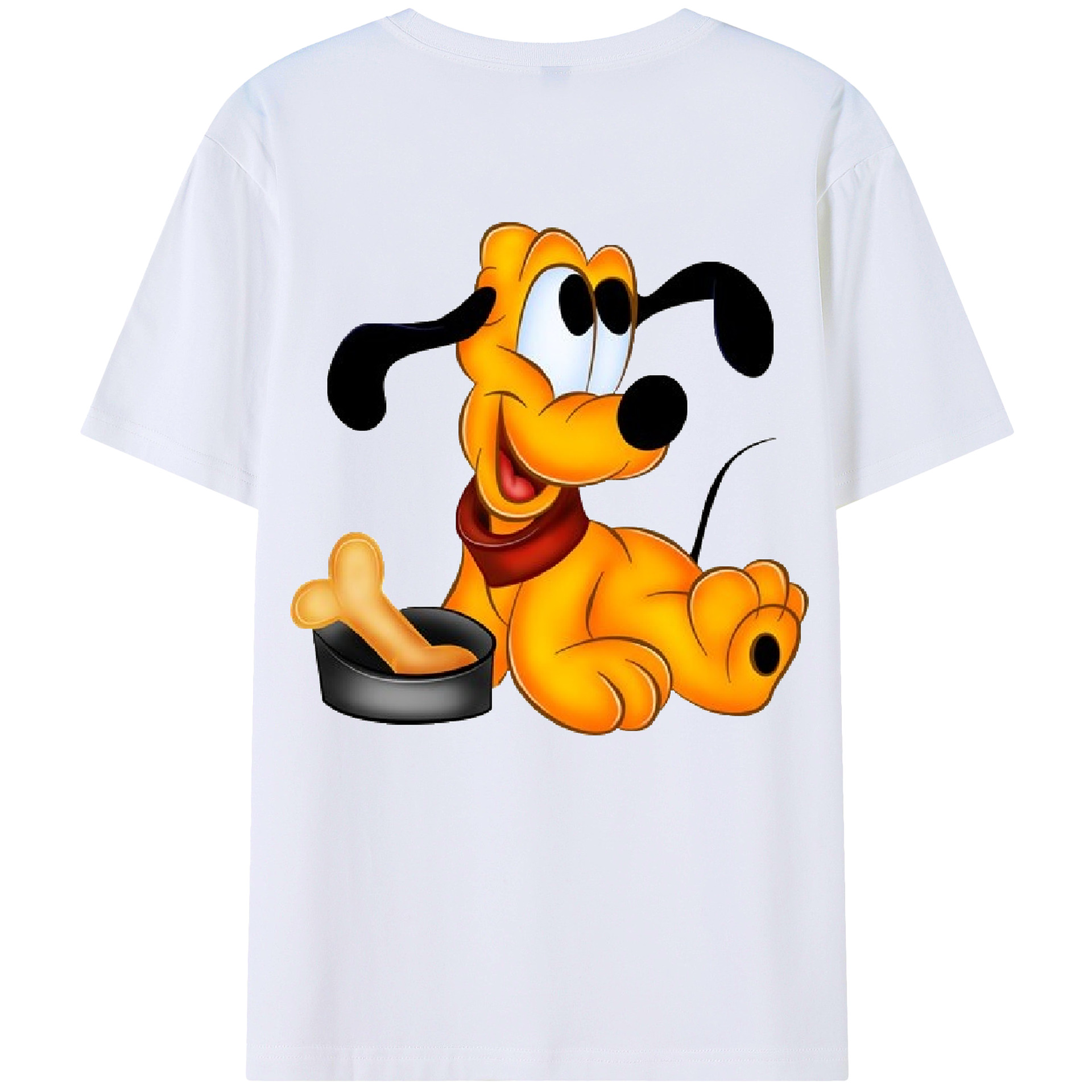 （画像用） ミッキーマウス Mickey Mouse レディース半袖Tシャツ(バックプリント)