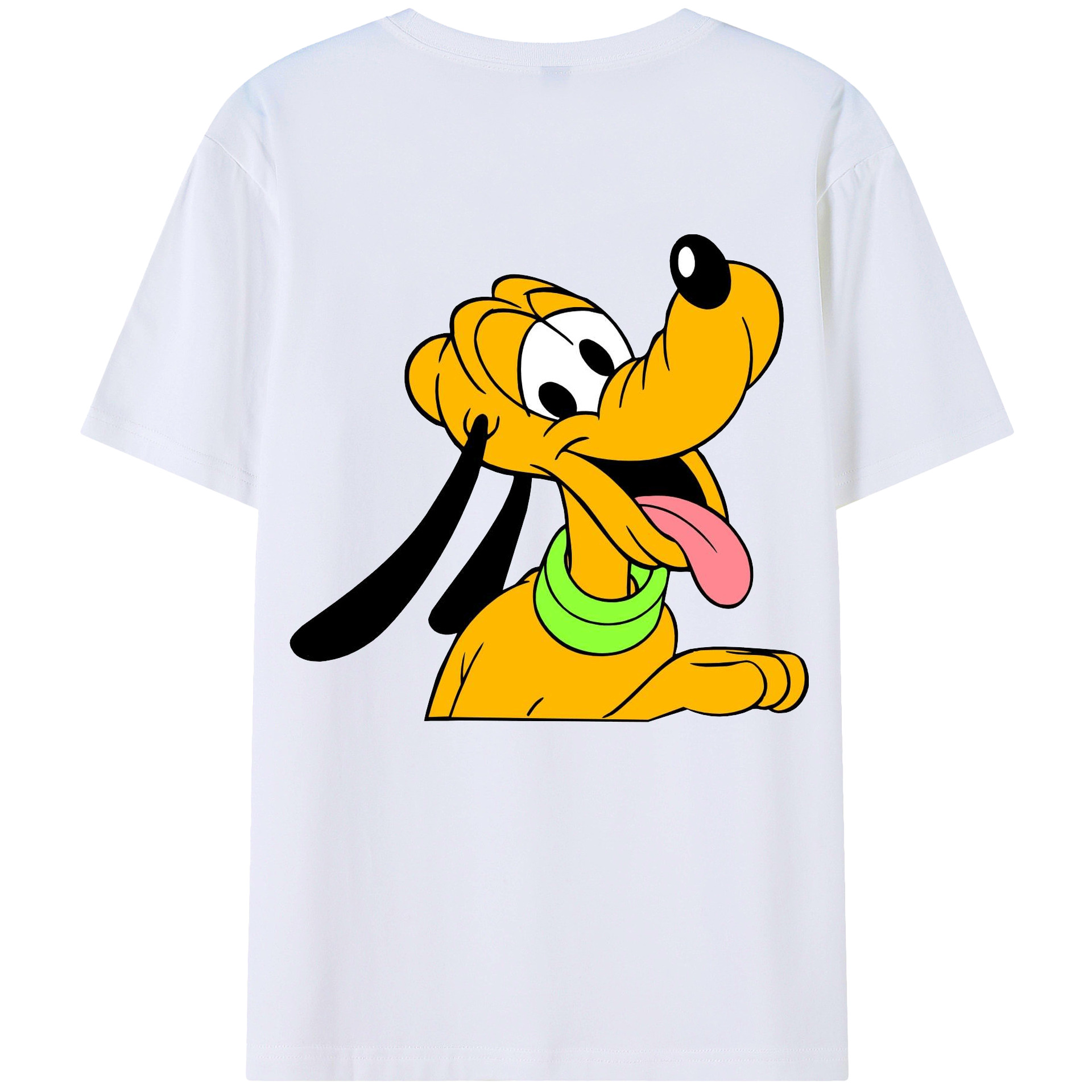 （画像用） ミッキーマウス Mickey Mouse レディース半袖Tシャツ(バックプリント)