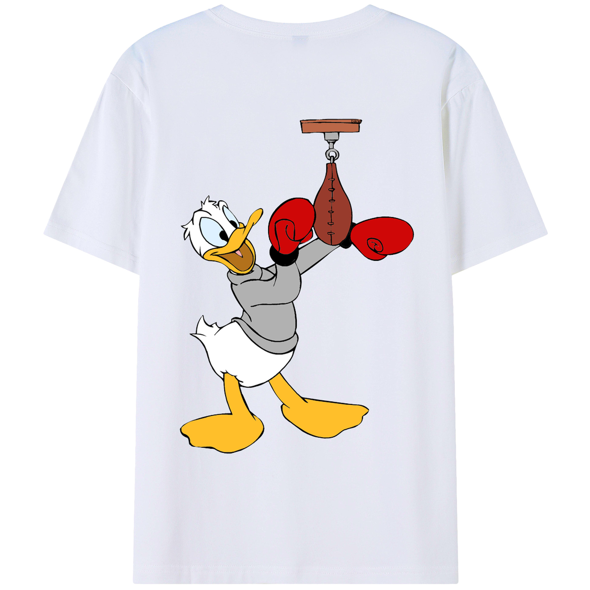 （画像用） ミッキーマウス Mickey Mouse レディース半袖Tシャツ(バックプリント)