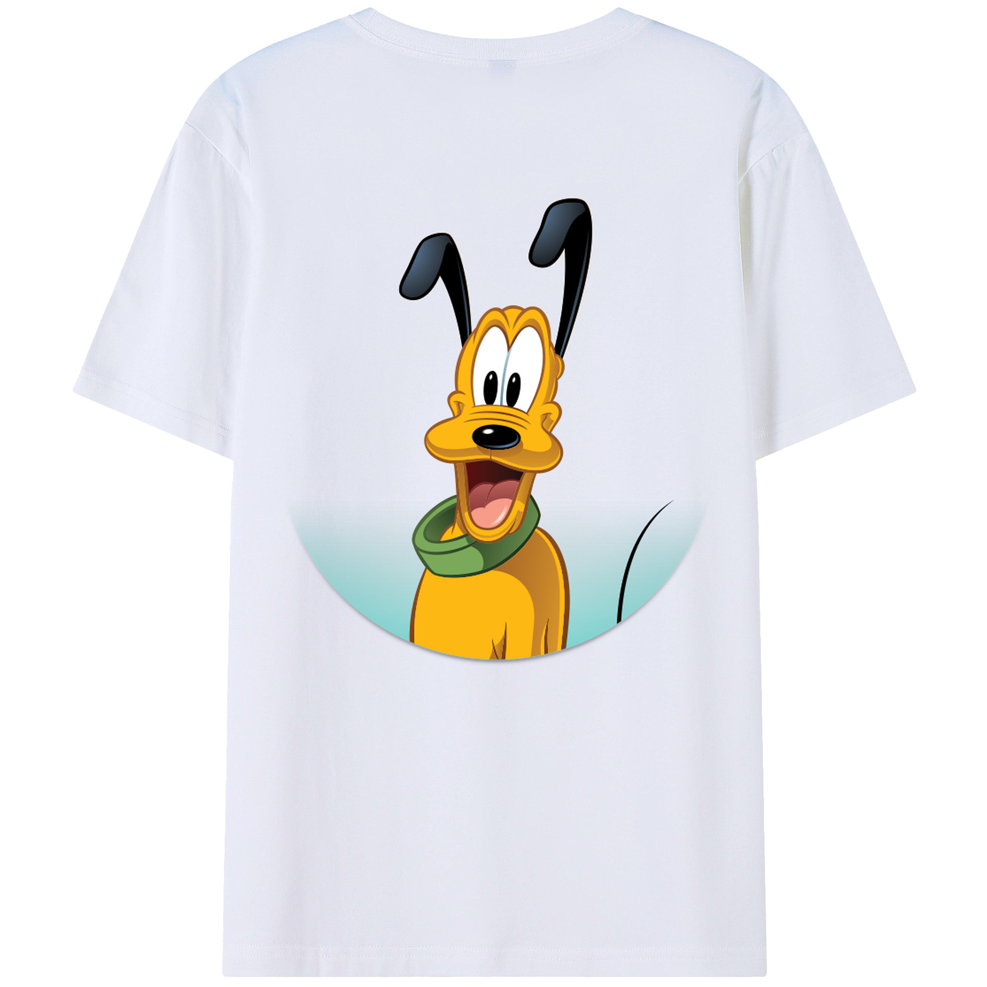（画像用） ミッキーマウス Mickey Mouse レディース半袖Tシャツ(バックプリント)