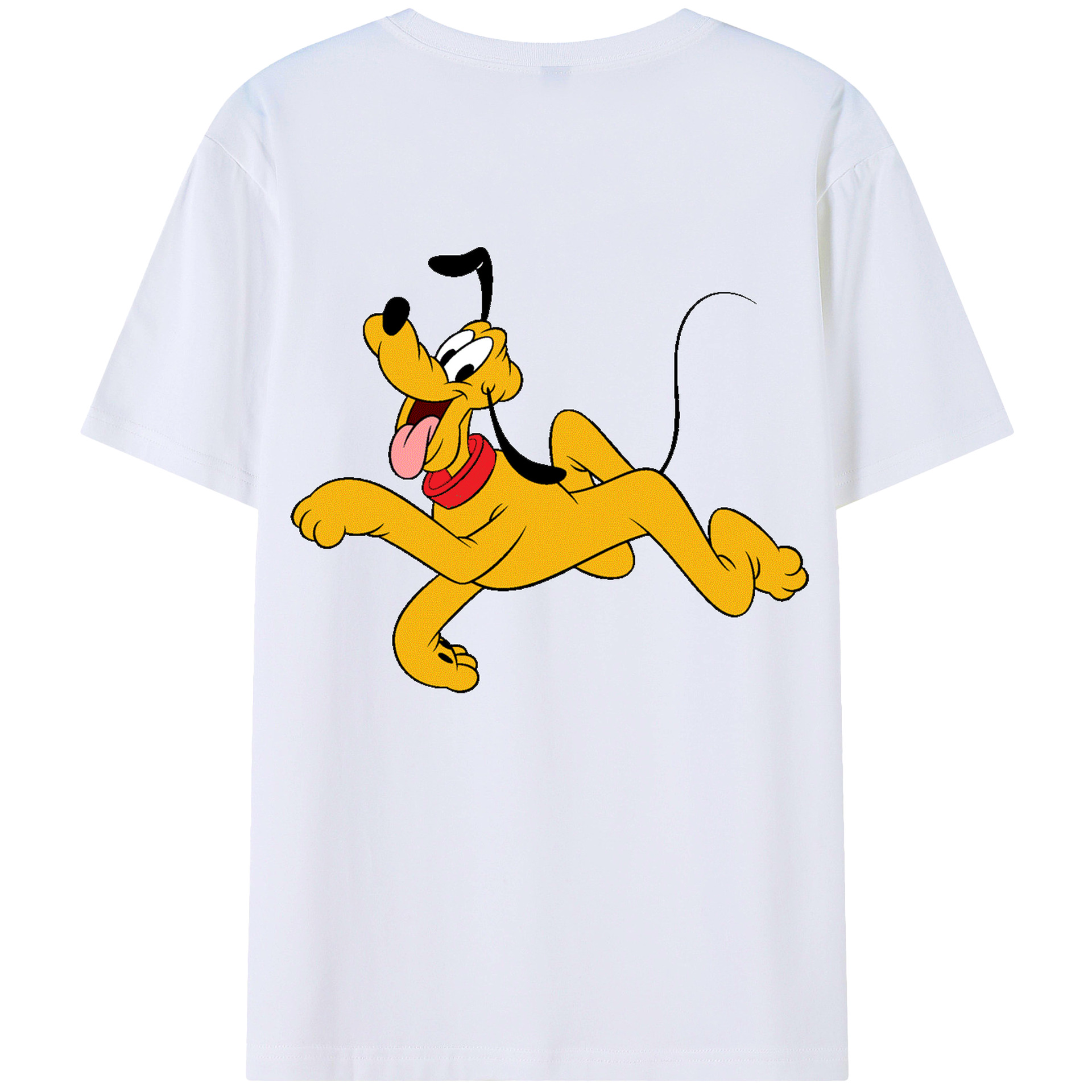 （画像用） ミッキーマウス Mickey Mouse レディース半袖Tシャツ(バックプリント)