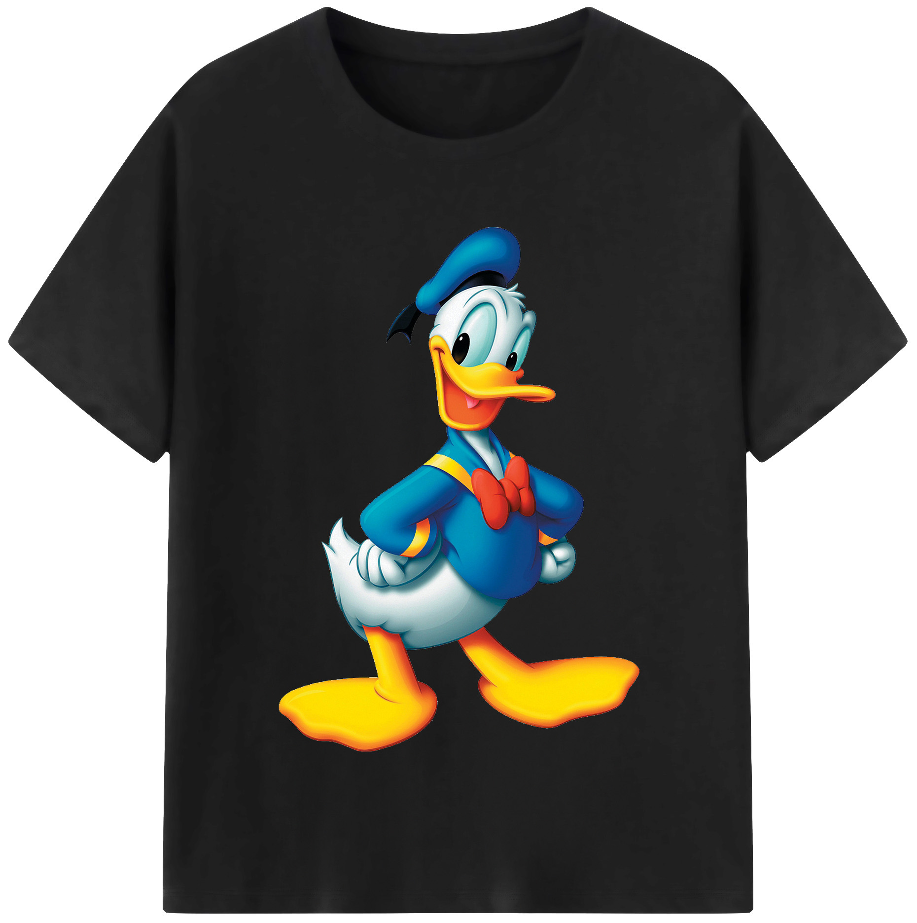 （画像用） ミッキーマウス Mickey Mouse レディースカジュアルプリントTシャツ（綿100％）