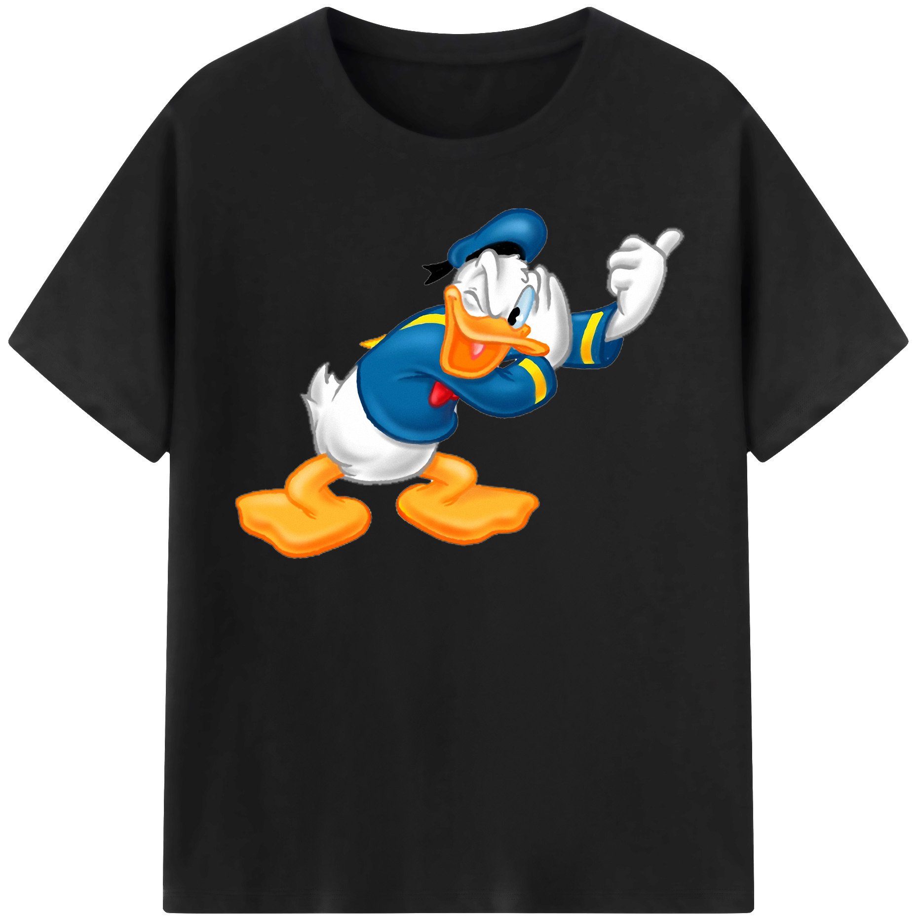 （画像用） ミッキーマウス Mickey Mouse レディースカジュアルプリントTシャツ（綿100％）