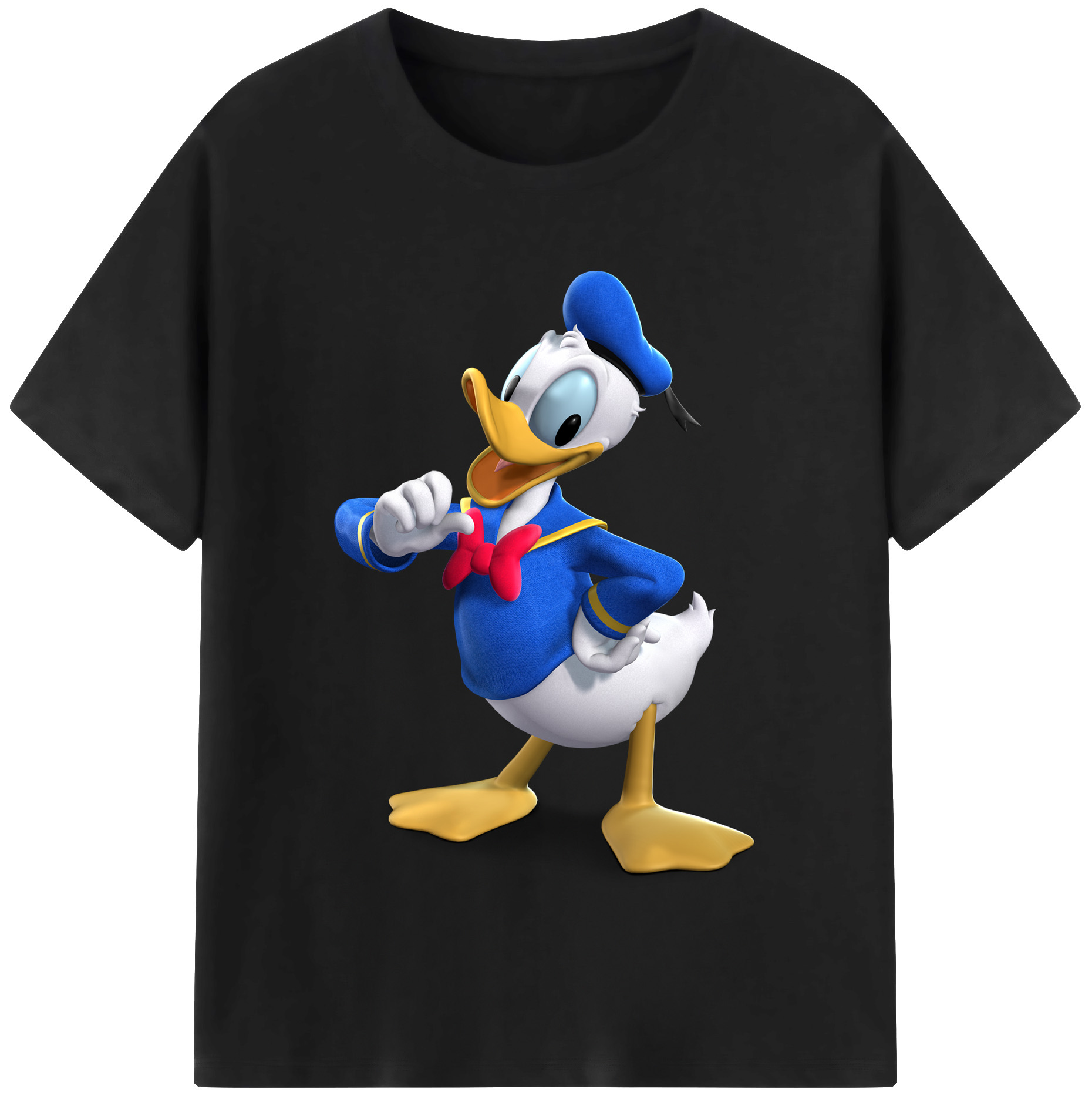 （画像用） ミッキーマウス Mickey Mouse レディースカジュアルプリントTシャツ（綿100％）