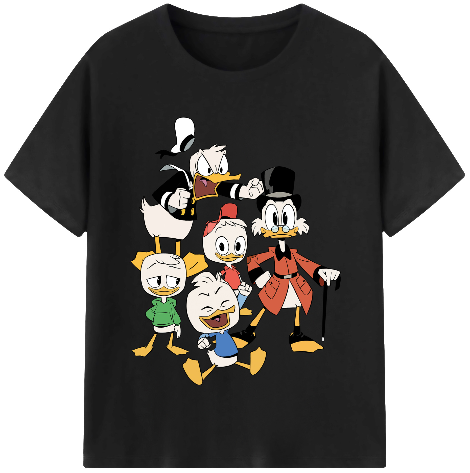 （画像用） ミッキーマウス Mickey Mouse レディースカジュアルプリントTシャツ（綿100％）