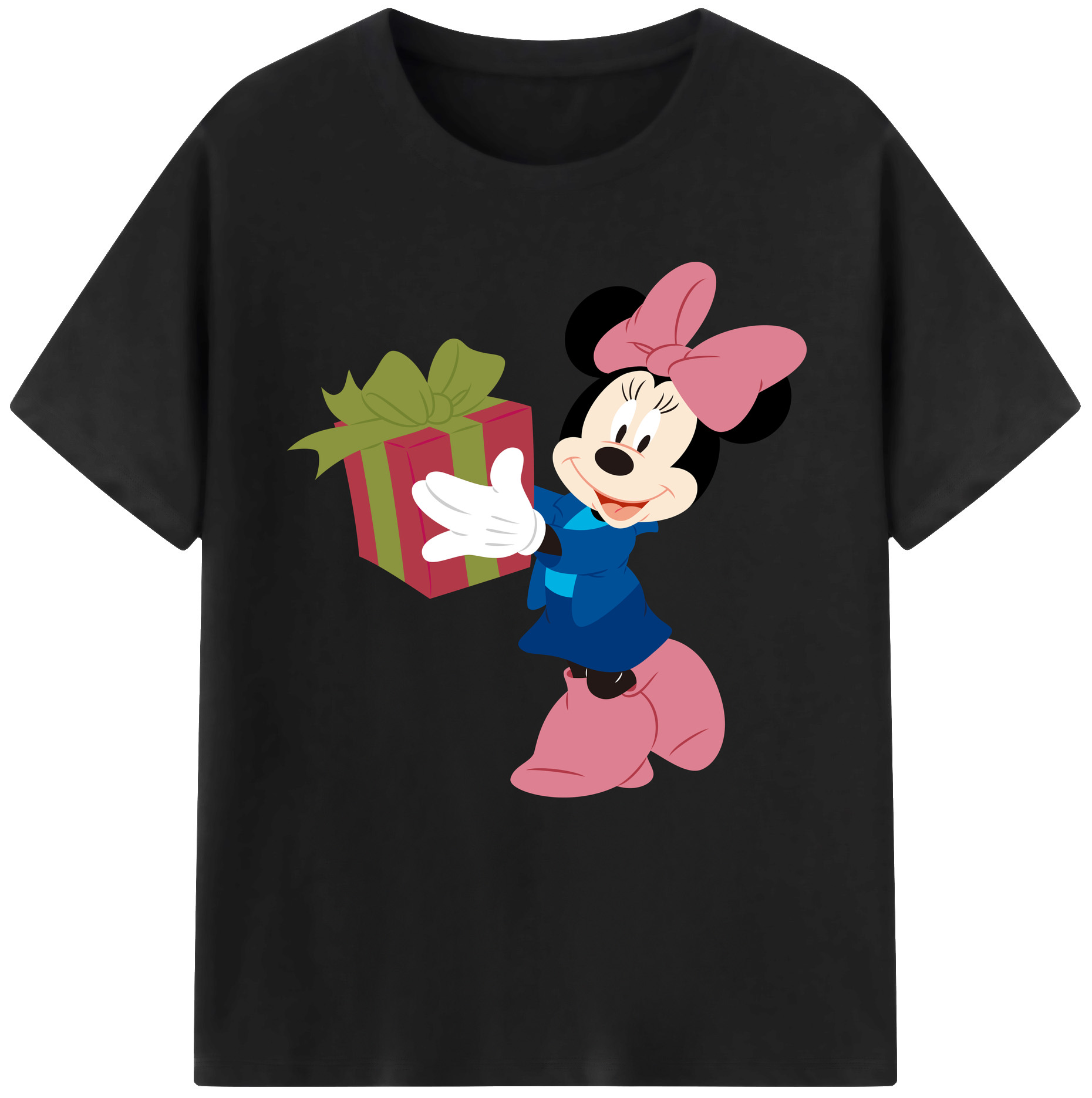 （画像用） ミッキーマウス Mickey Mouse レディースカジュアルプリントTシャツ（綿100％）