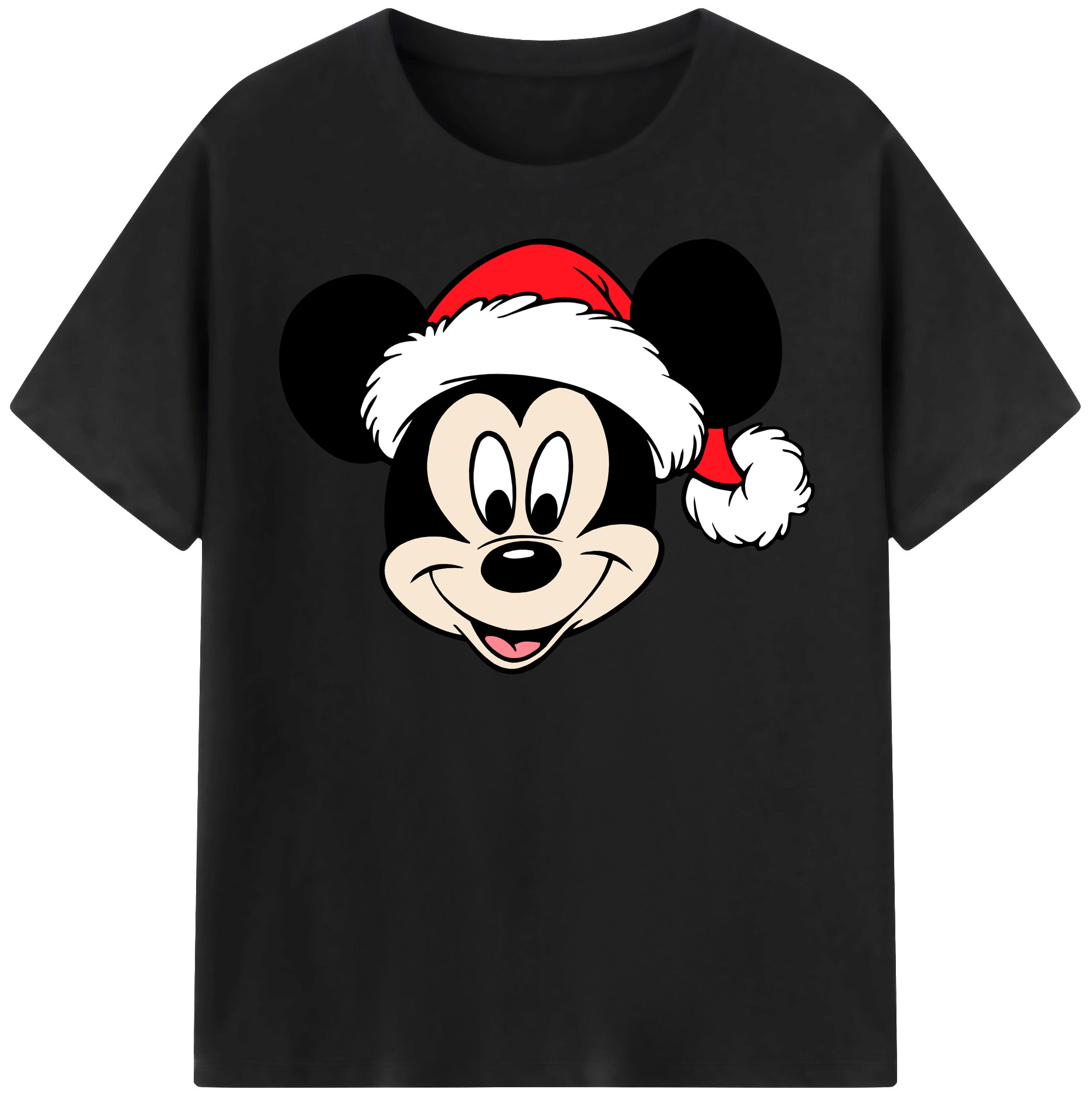 （画像用） ミッキーマウス Mickey Mouse レディースカジュアルプリントTシャツ（綿100％）