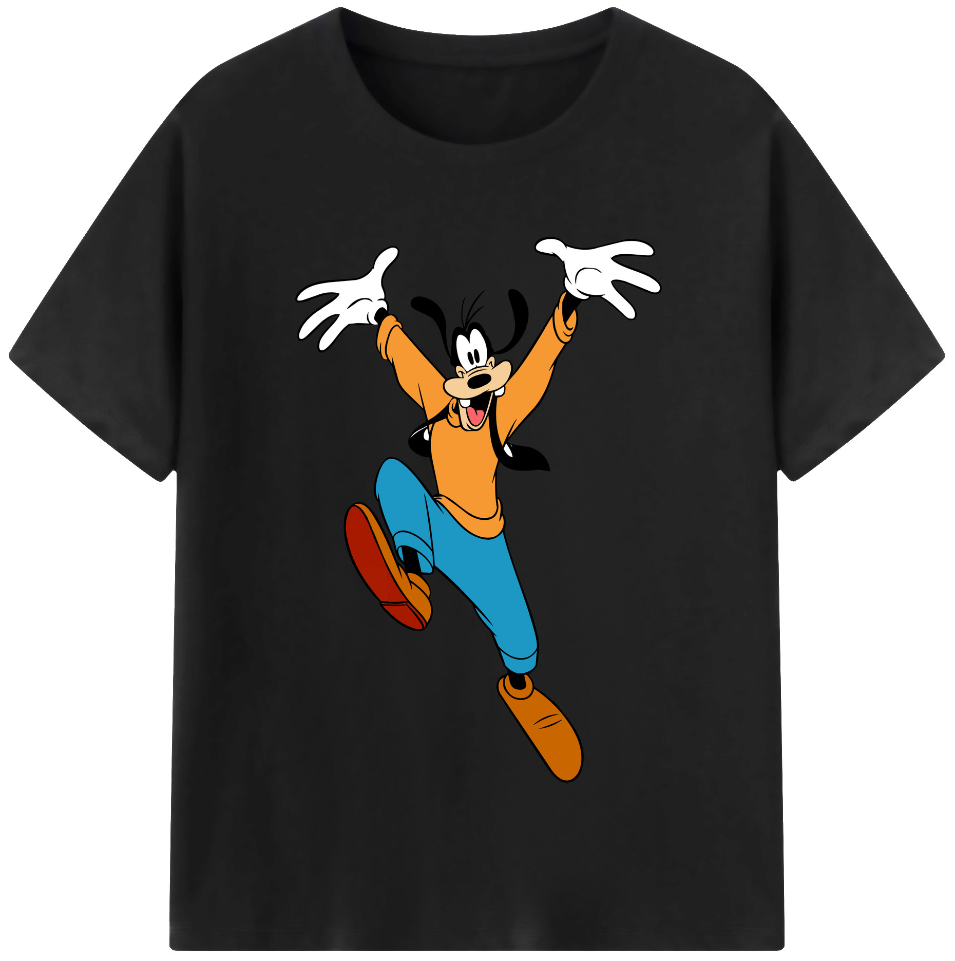 （画像用） ミッキーマウス Mickey Mouse レディースカジュアルプリントTシャツ（綿100％）