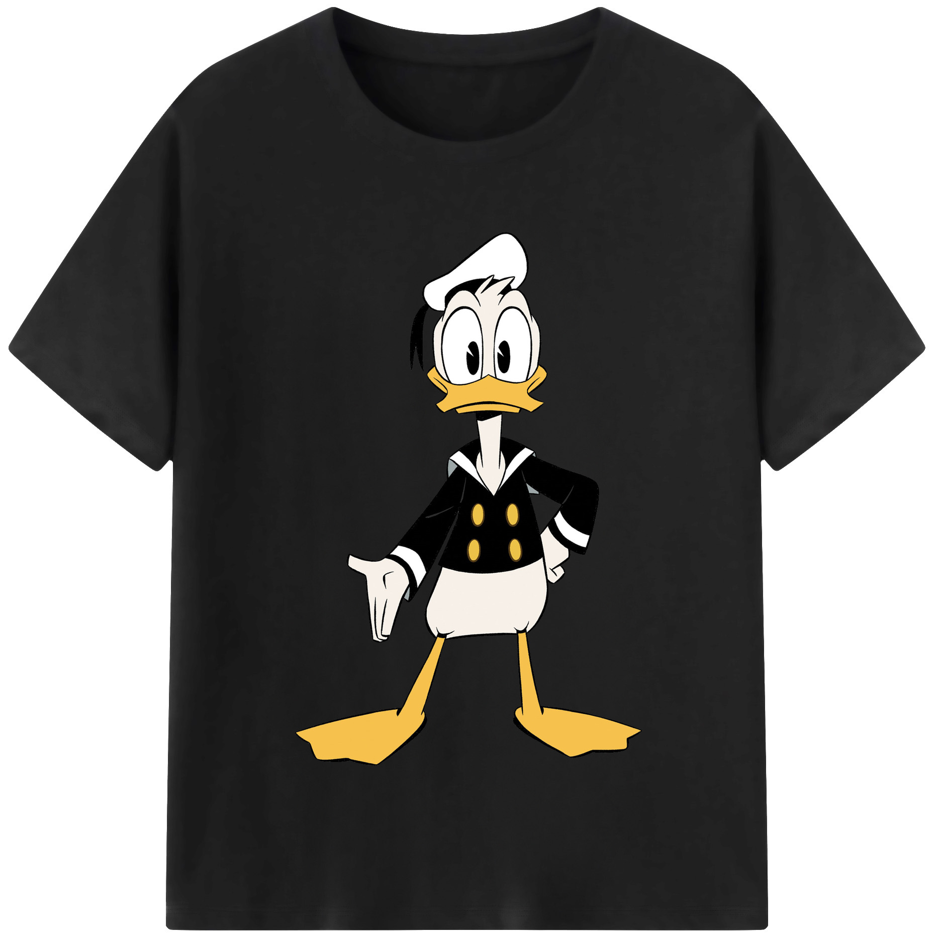 （画像用） ミッキーマウス Mickey Mouse レディースカジュアルプリントTシャツ（綿100％）
