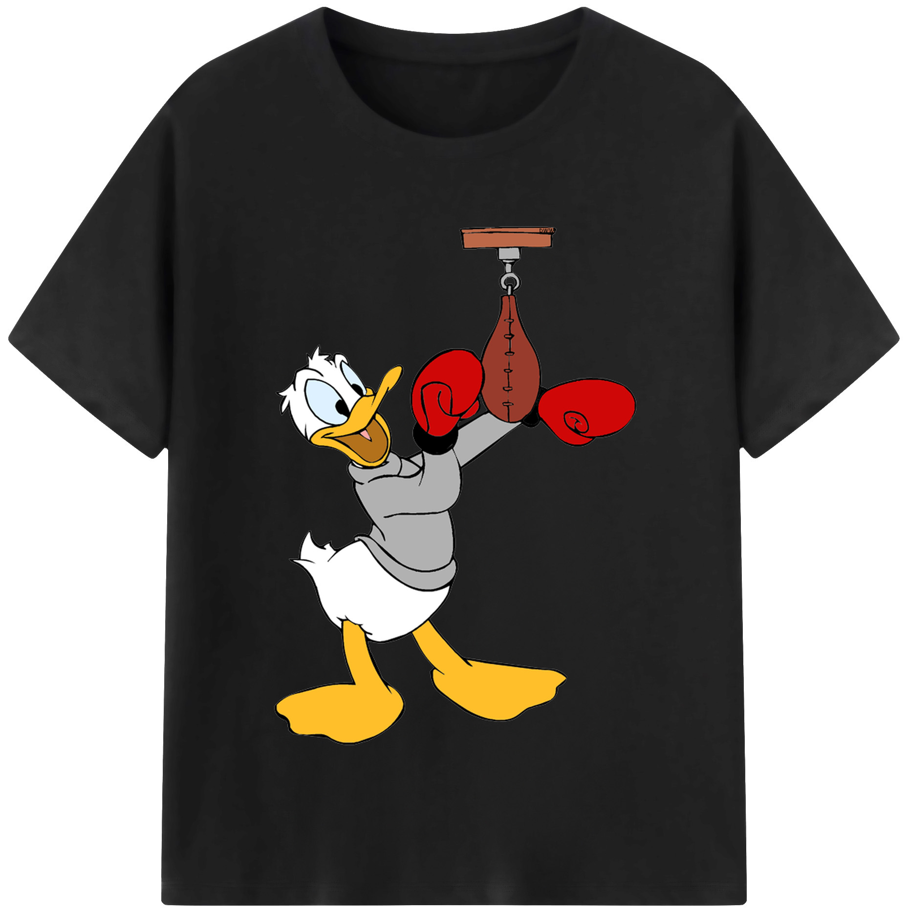 （画像用） ミッキーマウス Mickey Mouse レディースカジュアルプリントTシャツ（綿100％）