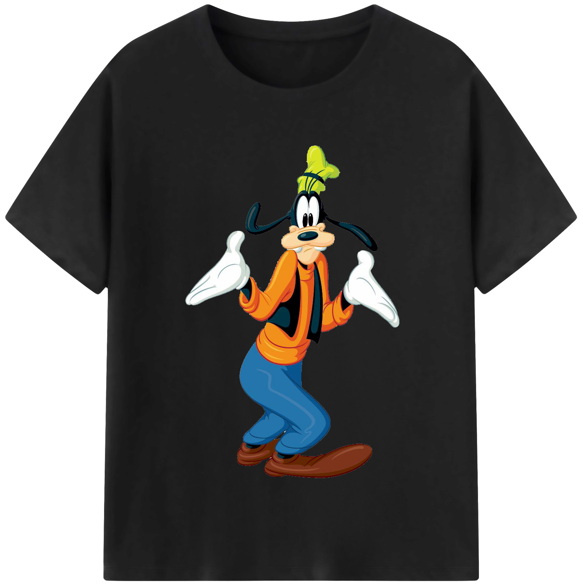 （画像用） ミッキーマウス Mickey Mouse レディースカジュアルプリントTシャツ（綿100％）