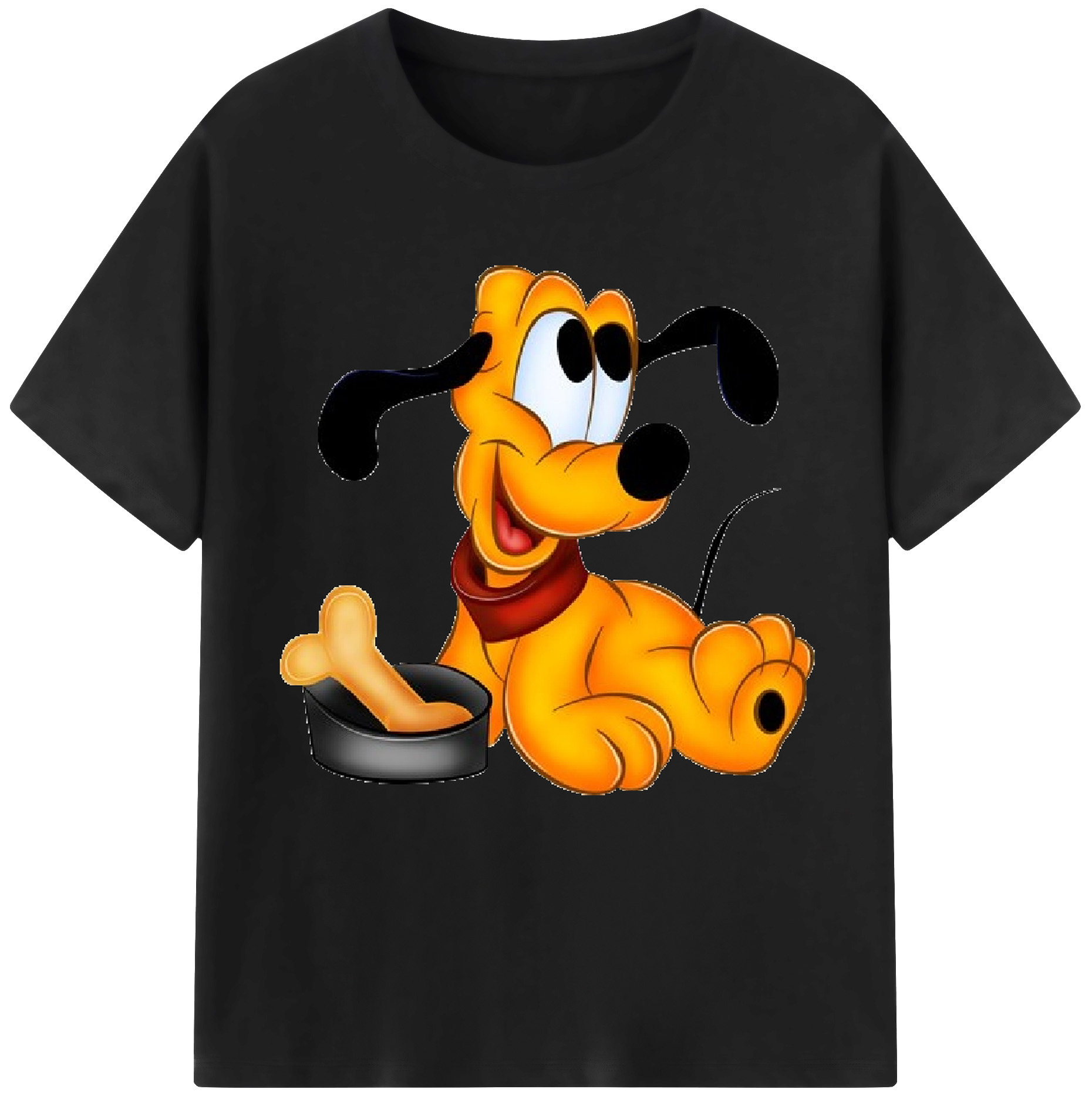 （画像用） ミッキーマウス Mickey Mouse レディースカジュアルプリントTシャツ（綿100％）