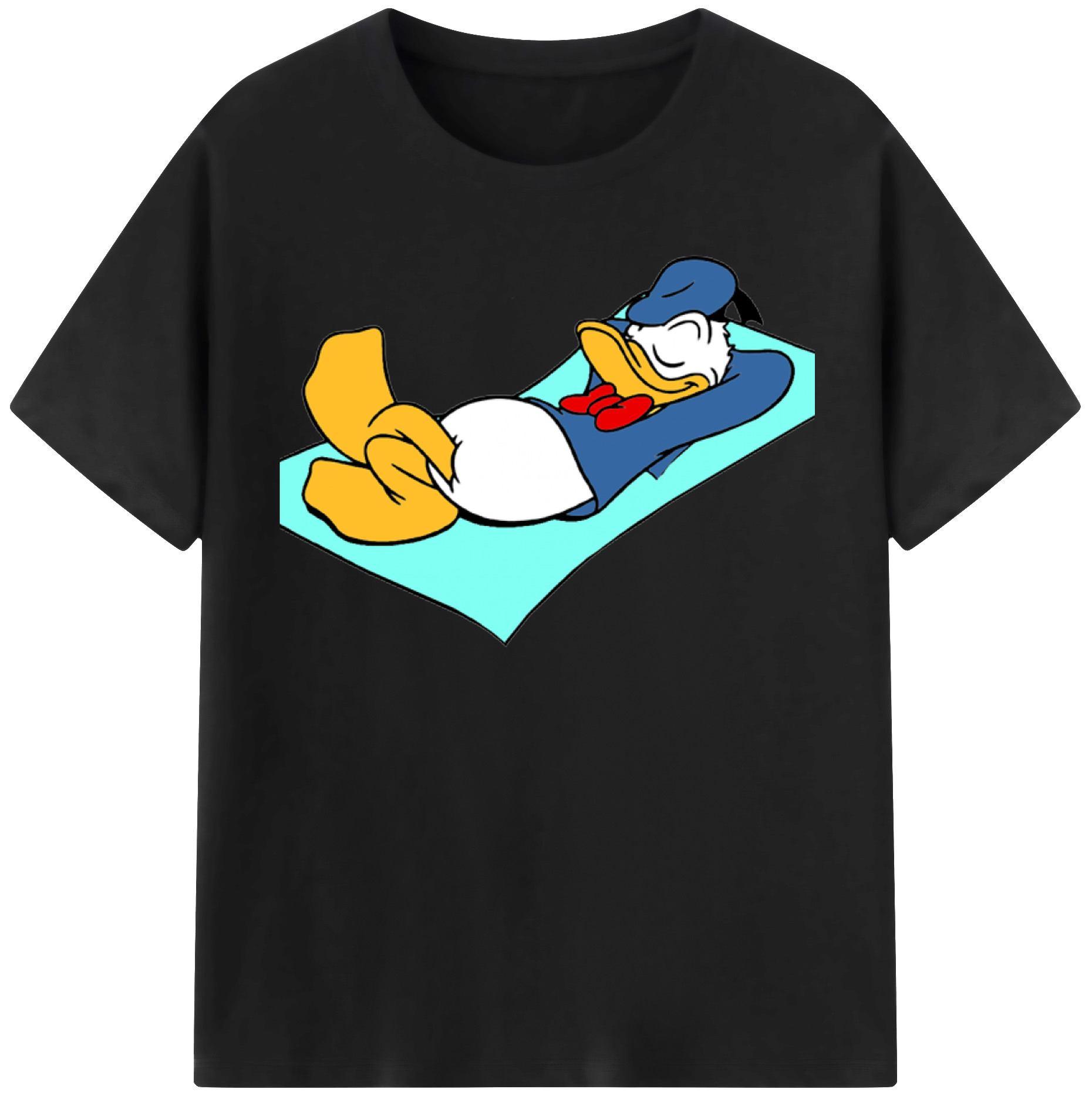 （画像用） ミッキーマウス Mickey Mouse レディースカジュアルプリントTシャツ（綿100％）