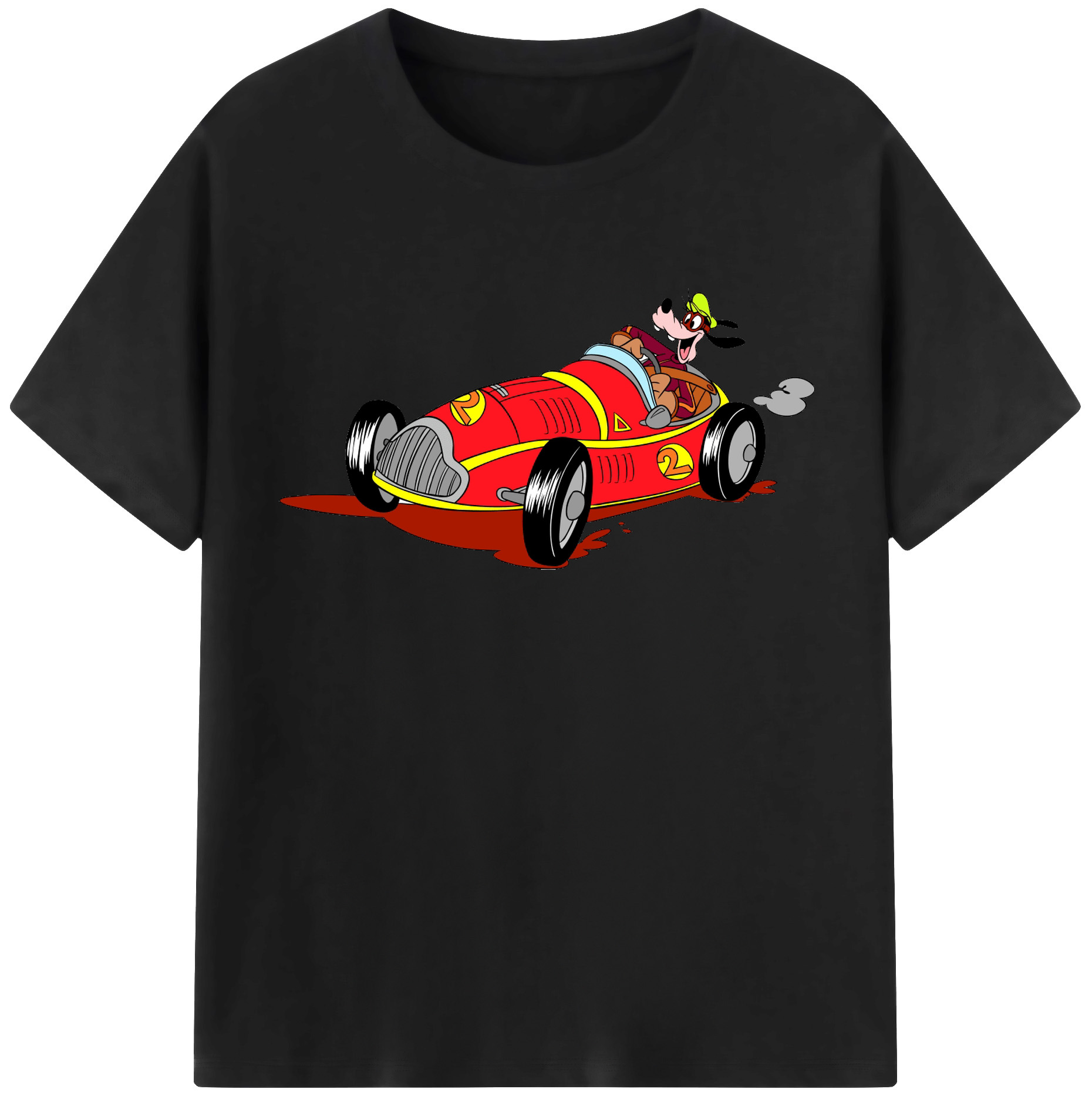 （画像用） ミッキーマウス Mickey Mouse レディースカジュアルプリントTシャツ（綿100％）