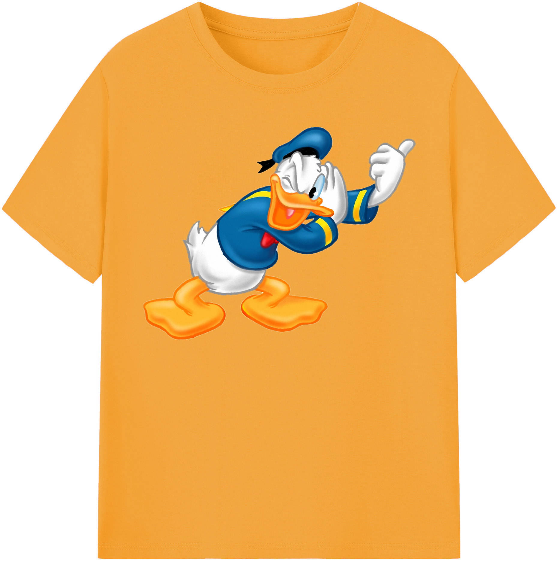 （画像用） ミッキーマウス Mickey Mouse レディースカジュアルプリントTシャツ（綿100％）