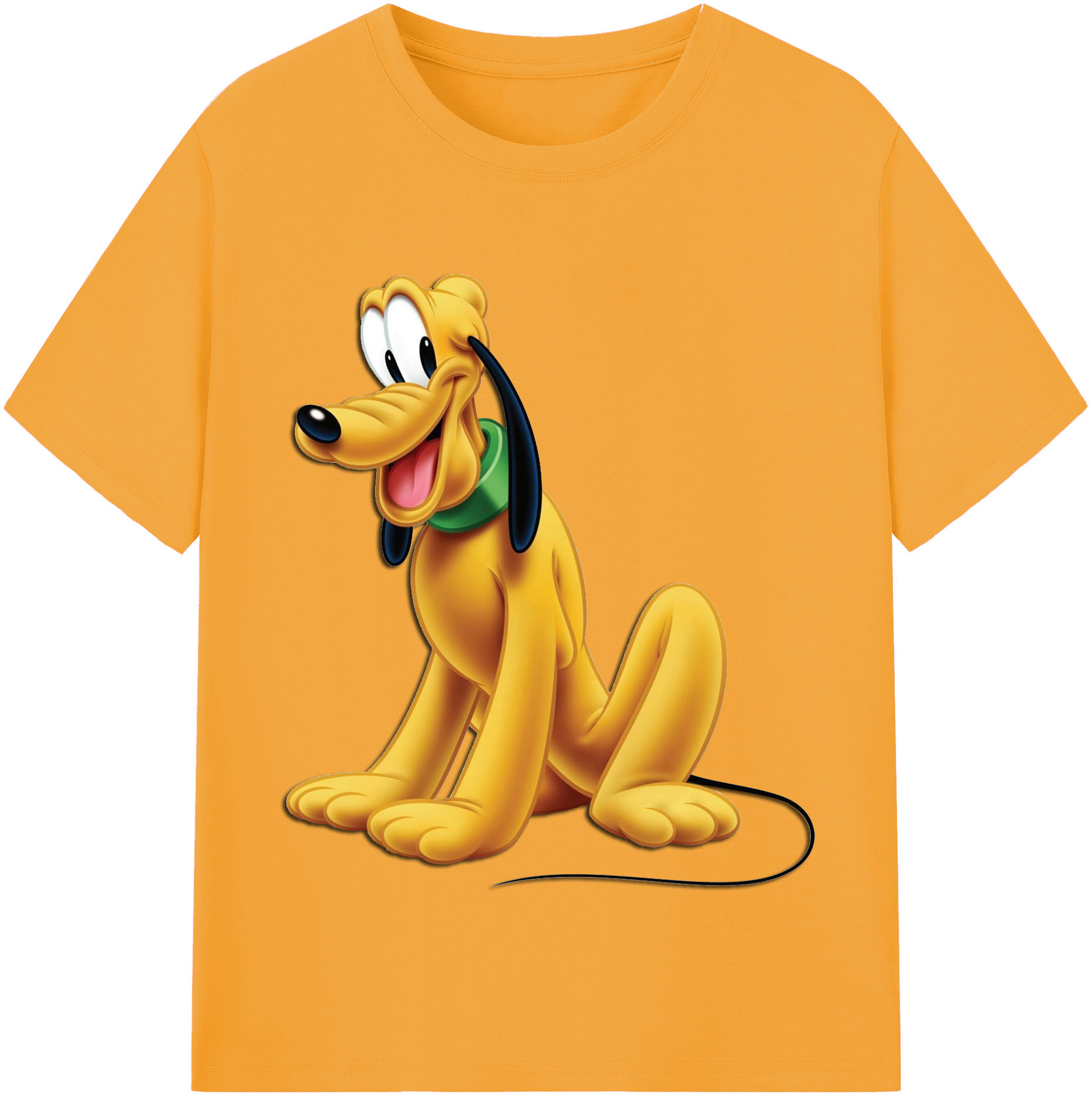 （画像用） ミッキーマウス Mickey Mouse レディースカジュアルプリントTシャツ（綿100％）