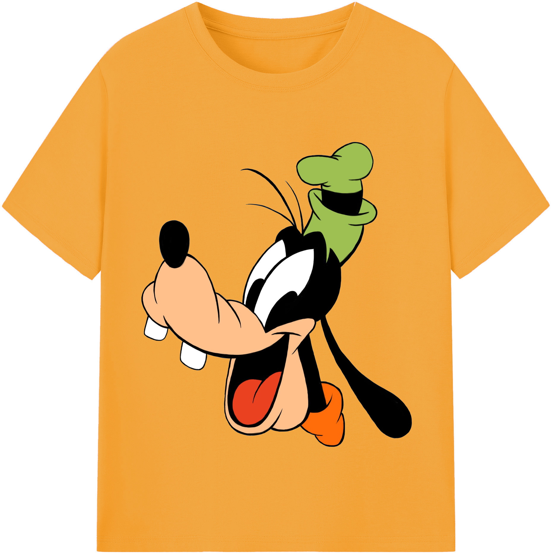 （画像用） ミッキーマウス Mickey Mouse レディースカジュアルプリントTシャツ（綿100％）