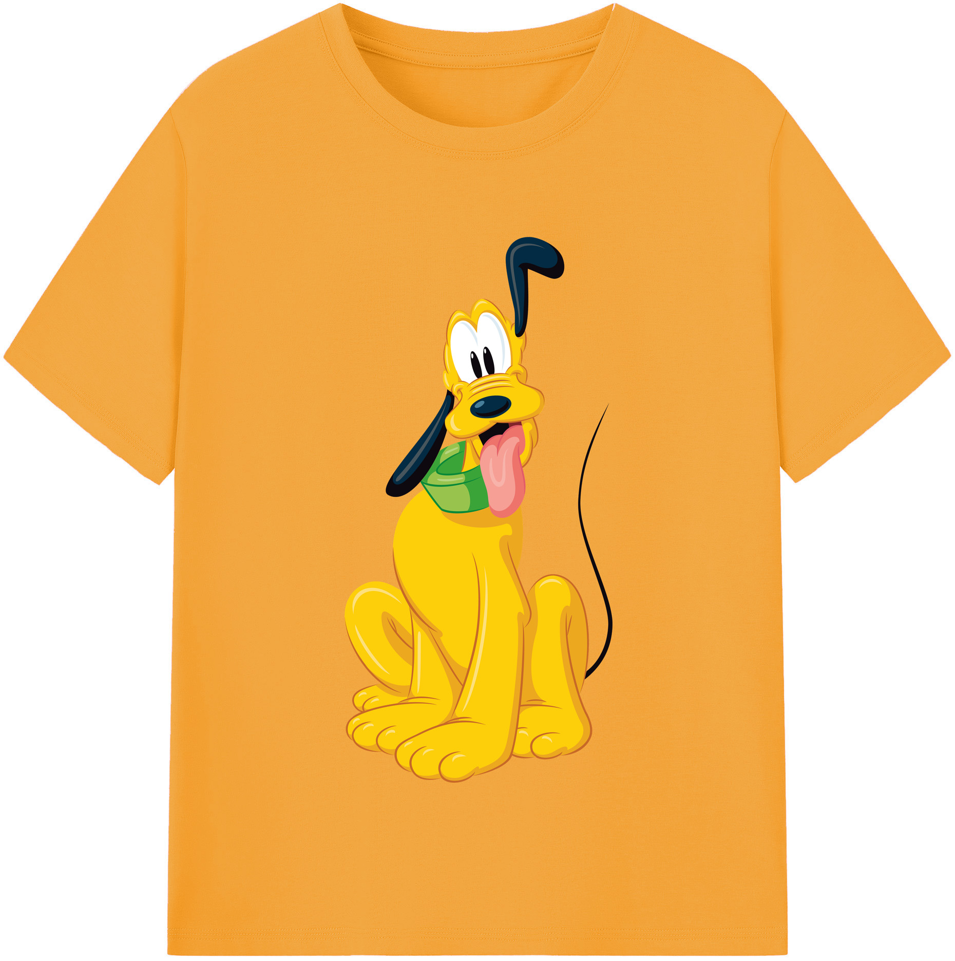 （画像用） ミッキーマウス Mickey Mouse レディースカジュアルプリントTシャツ（綿100％）