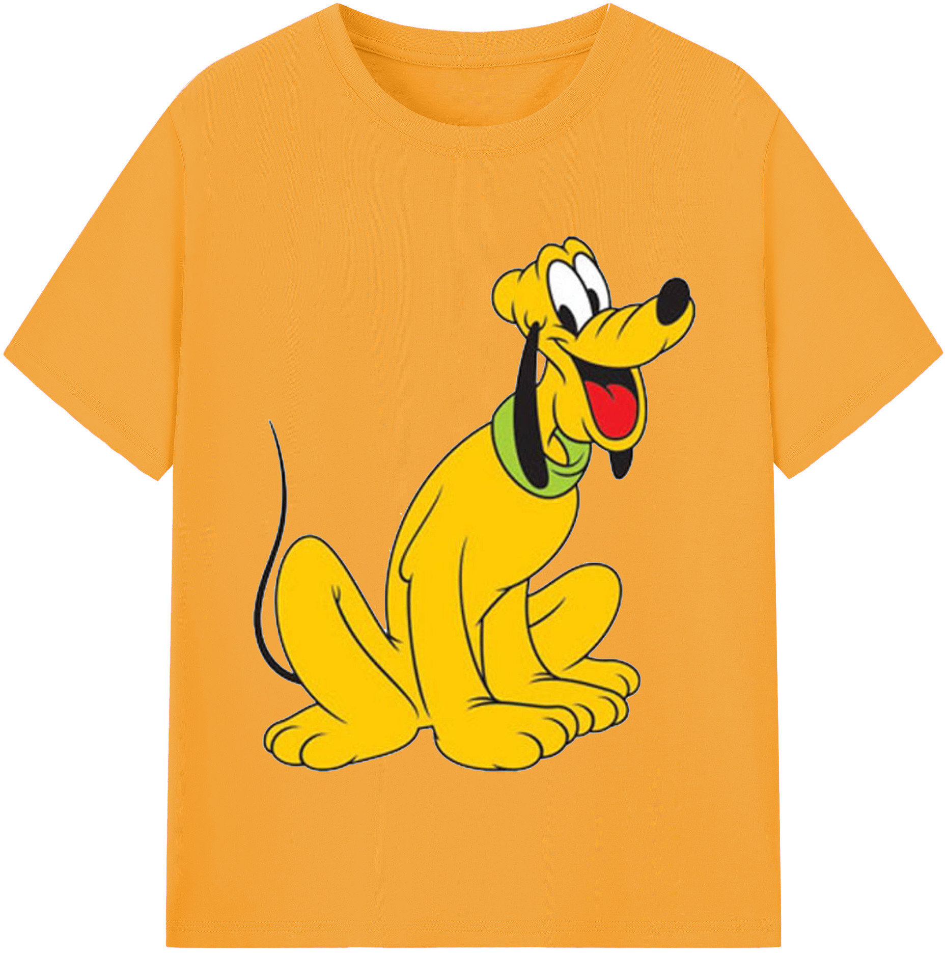 （画像用） ミッキーマウス Mickey Mouse レディースカジュアルプリントTシャツ（綿100％）